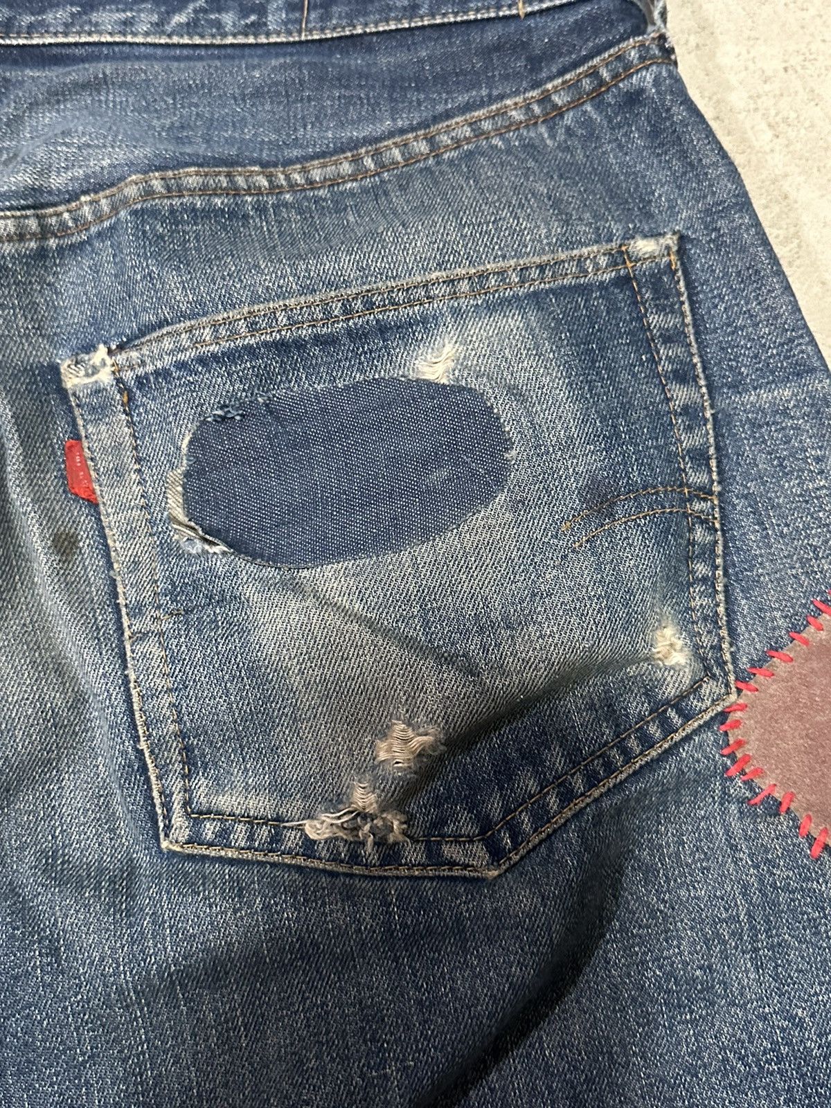 Levi's Vintage Levi’s 70s Single Selvedge Denim Jeans 36 x 30 Size US 36 / EU 52 - 15 Thumbnail