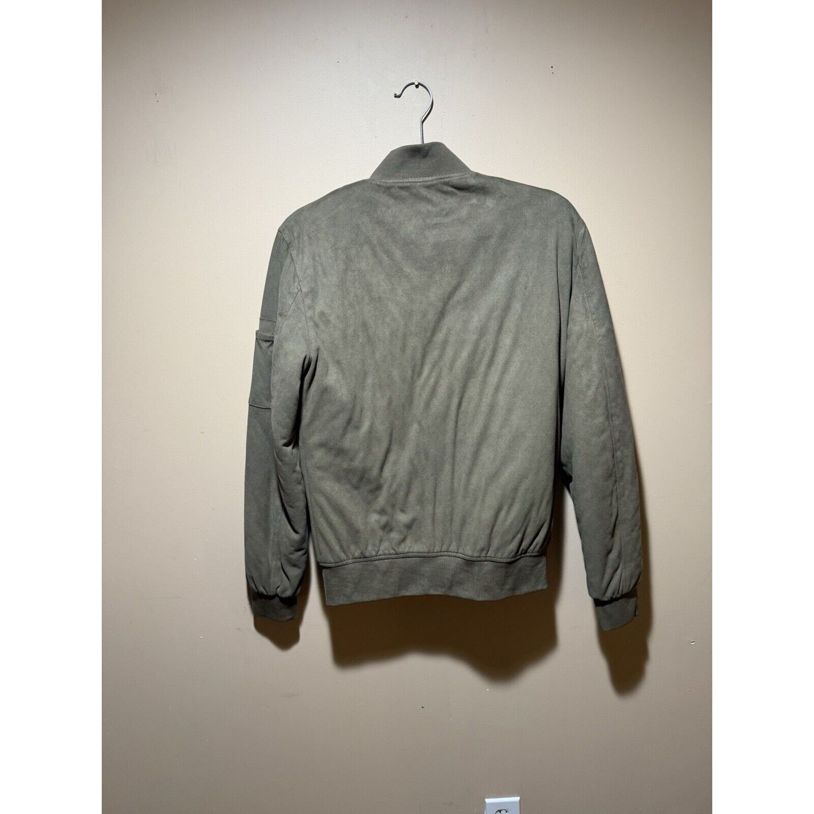 Zara MENS ZARA GREEN BOMBER JACKET SIZE MEDIUM STREETWEAR FASHION Size US M / EU 48-50 / 2 - 3 Thumbnail