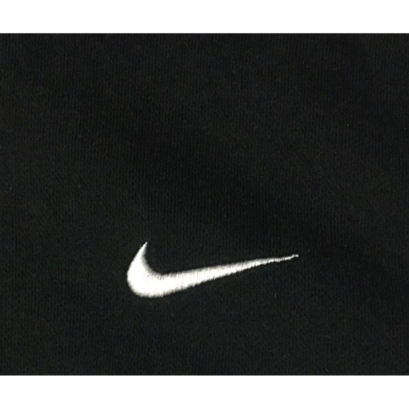 Nike VINTAGE Nike Swoosh Faded Hoodie L Track Hip Hop Grunge 90s Shirt Mens Black Size US L / EU 52-54 / 3 - 3 Thumbnail
