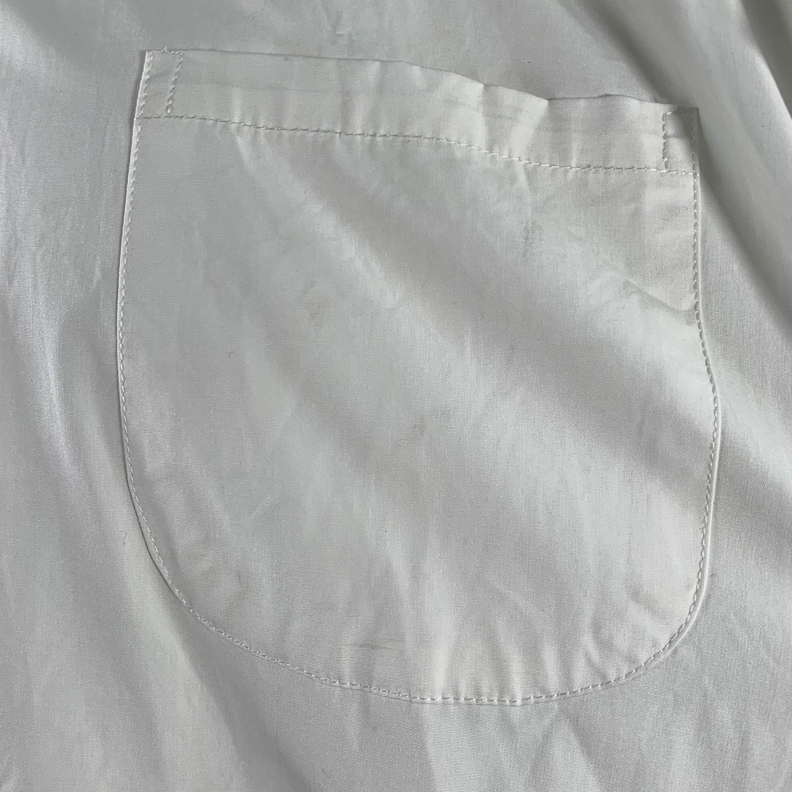 Other EVISTUB Size L White Cotton Oversized Long Sleeve Shirt Size US L / EU 52-54 / 3 - 5 Thumbnail