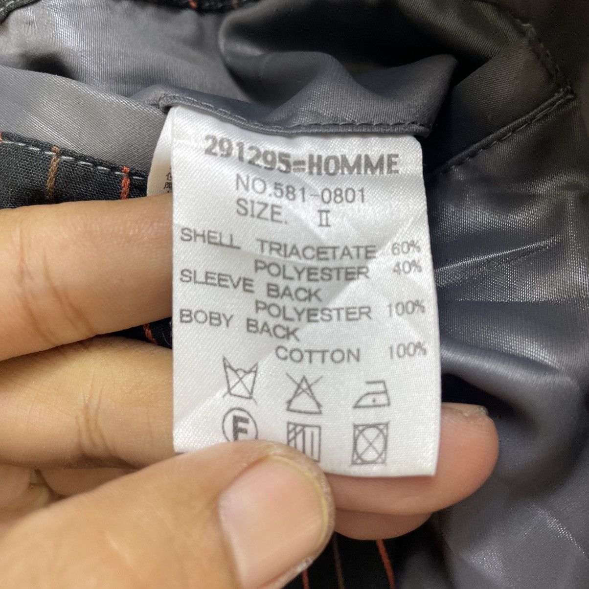 Japanese Brand 💥291995 Homme Double Breast Jacket Size US S / EU 44-46 / 1 - 7 Thumbnail