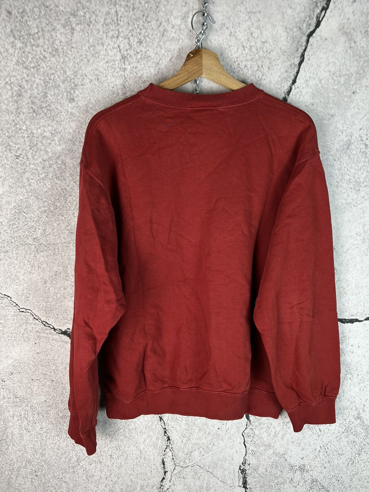 Lacoste Vintage Lacoste Gold Logo Flag Jumper sweatshirt Size US M / EU 48-50 / 2 - 2 Thumbnail