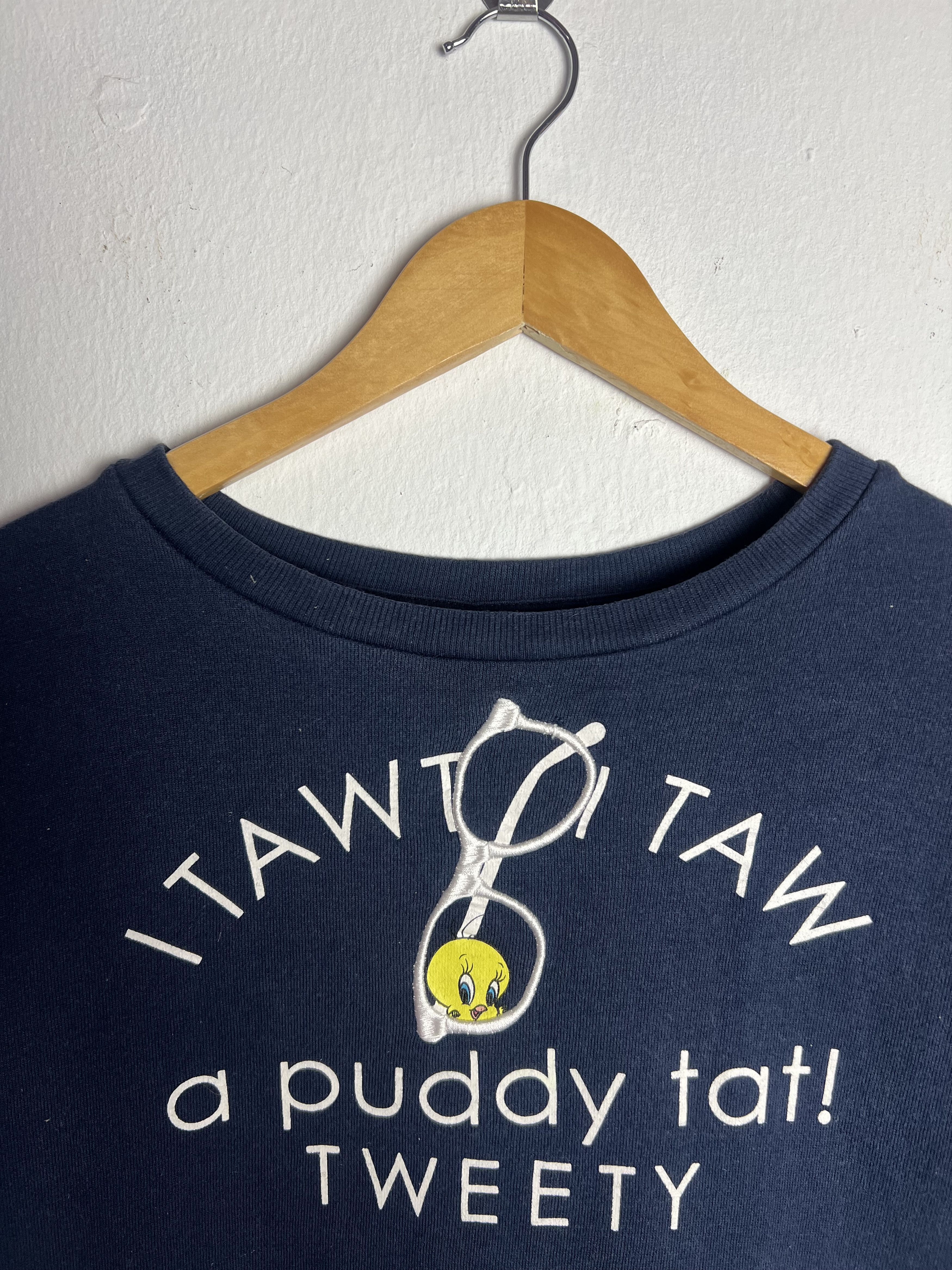 Cartoon Network Tweety Bird Looney Tunes Crewneck Sweatshirt Size US M / EU 48-50 / 2 - 5 Thumbnail