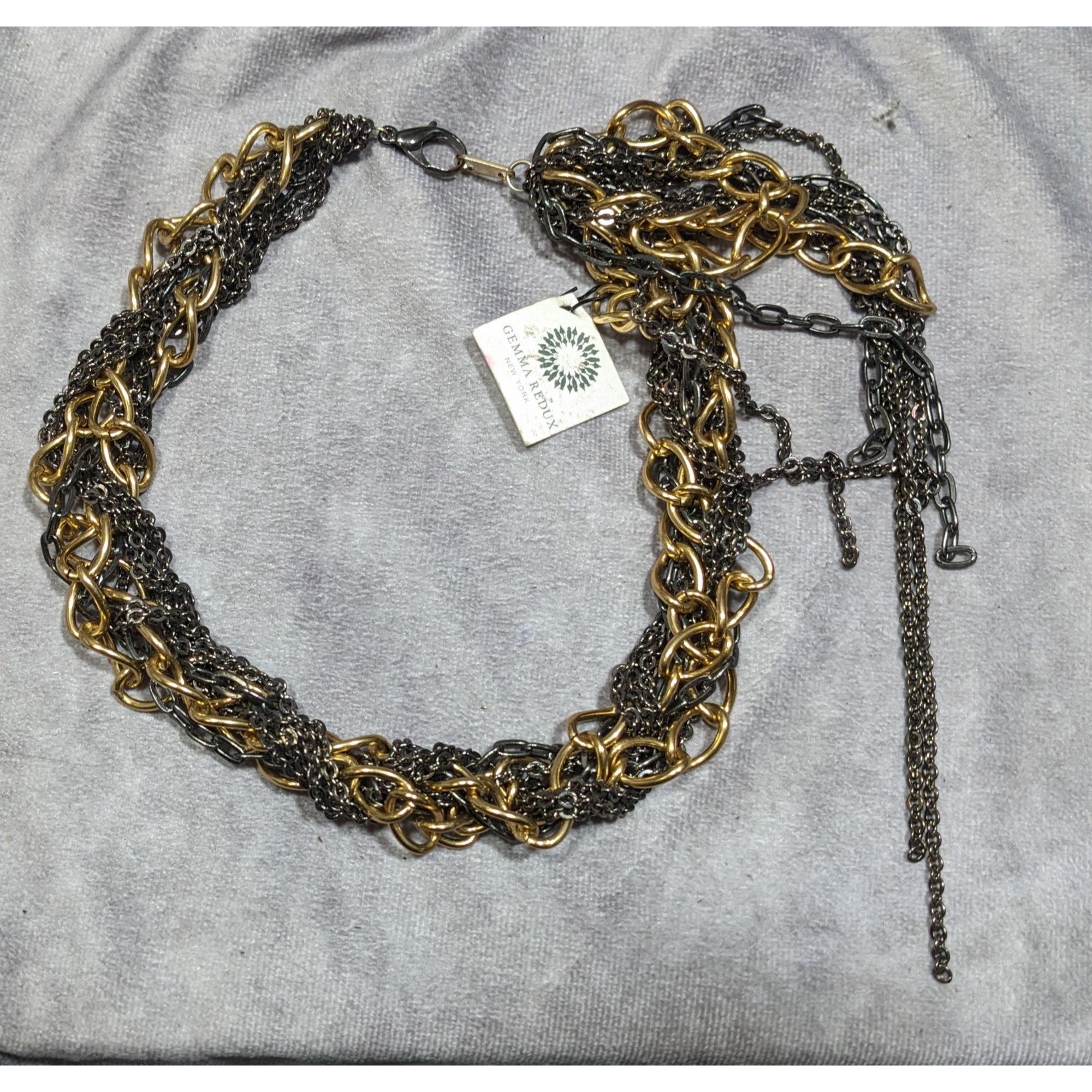 Other Gemma Redux Gothic Punk Multi Chain Necklace Size ONE SIZE - 4 Thumbnail