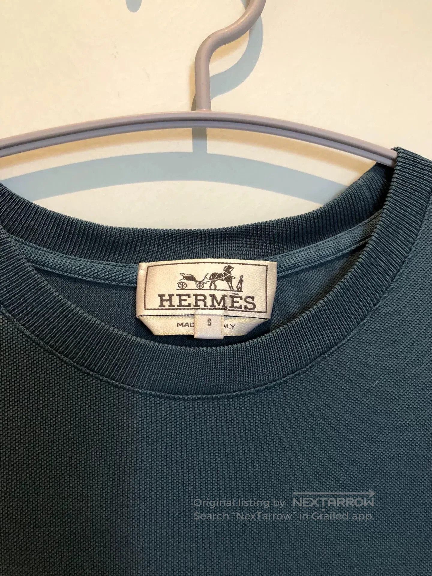 Hermes Hermes H Embroidered Pocket T. Size US S / EU 44-46 / 1 - 4 Thumbnail