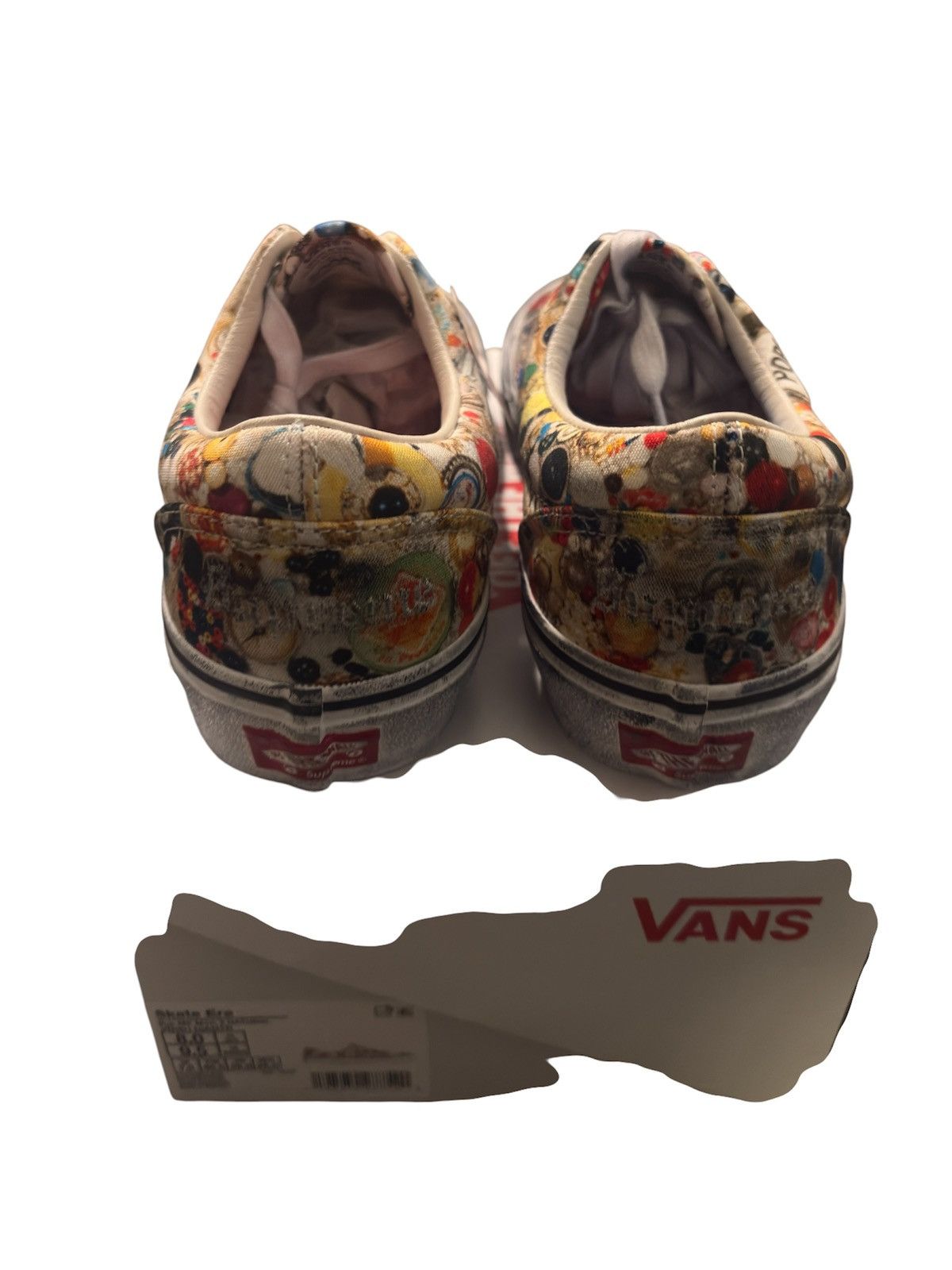 Supreme × Vans Supreme x Mike Kelley White Vans Size US 8 / EU 41 - 4 Thumbnail