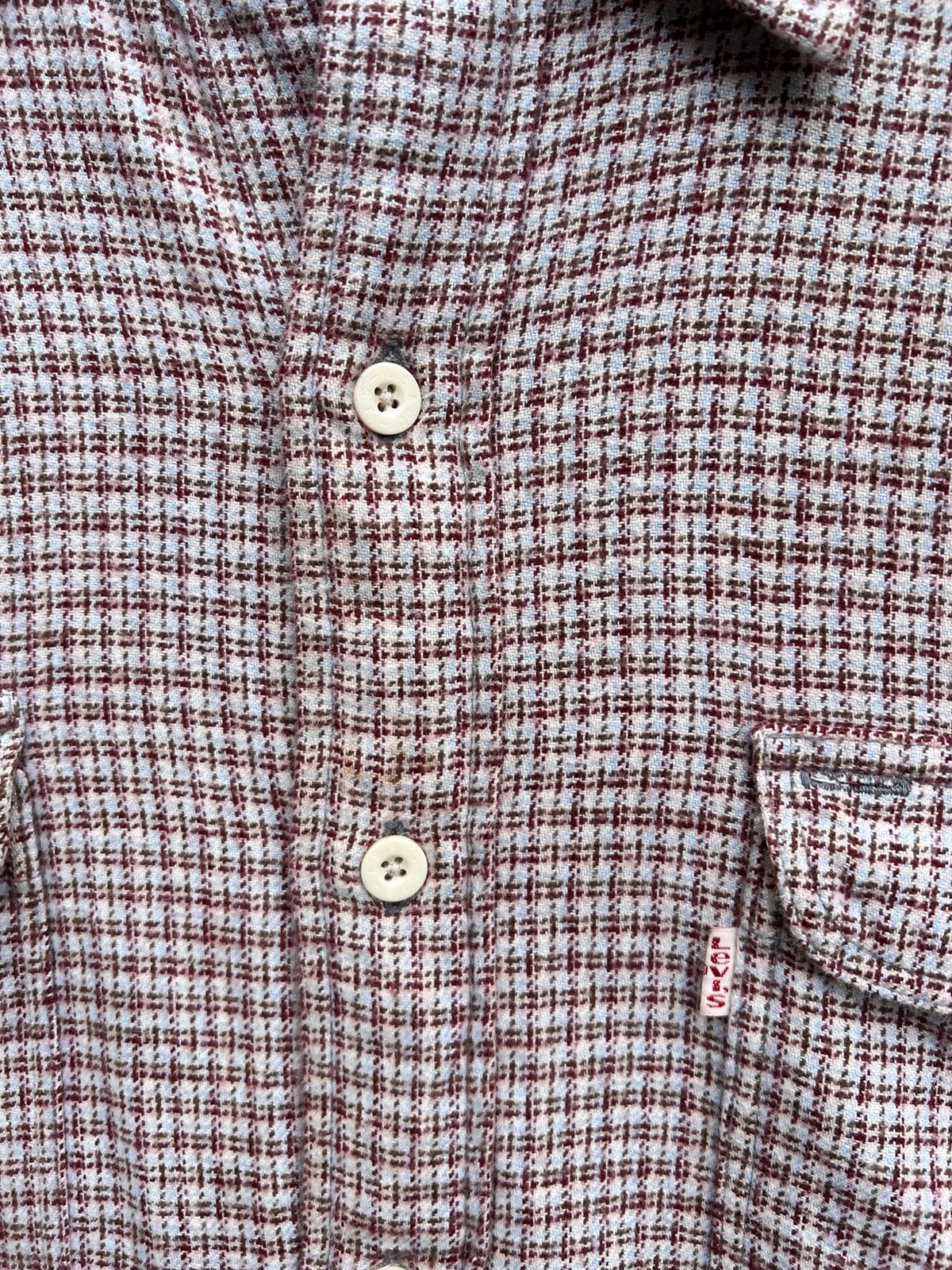 Levi's Vintage Clothing Vintage 90s Levis Western Checkered Long Sleeve Shirt Size US L / EU 52-54 / 3 - 11 Thumbnail