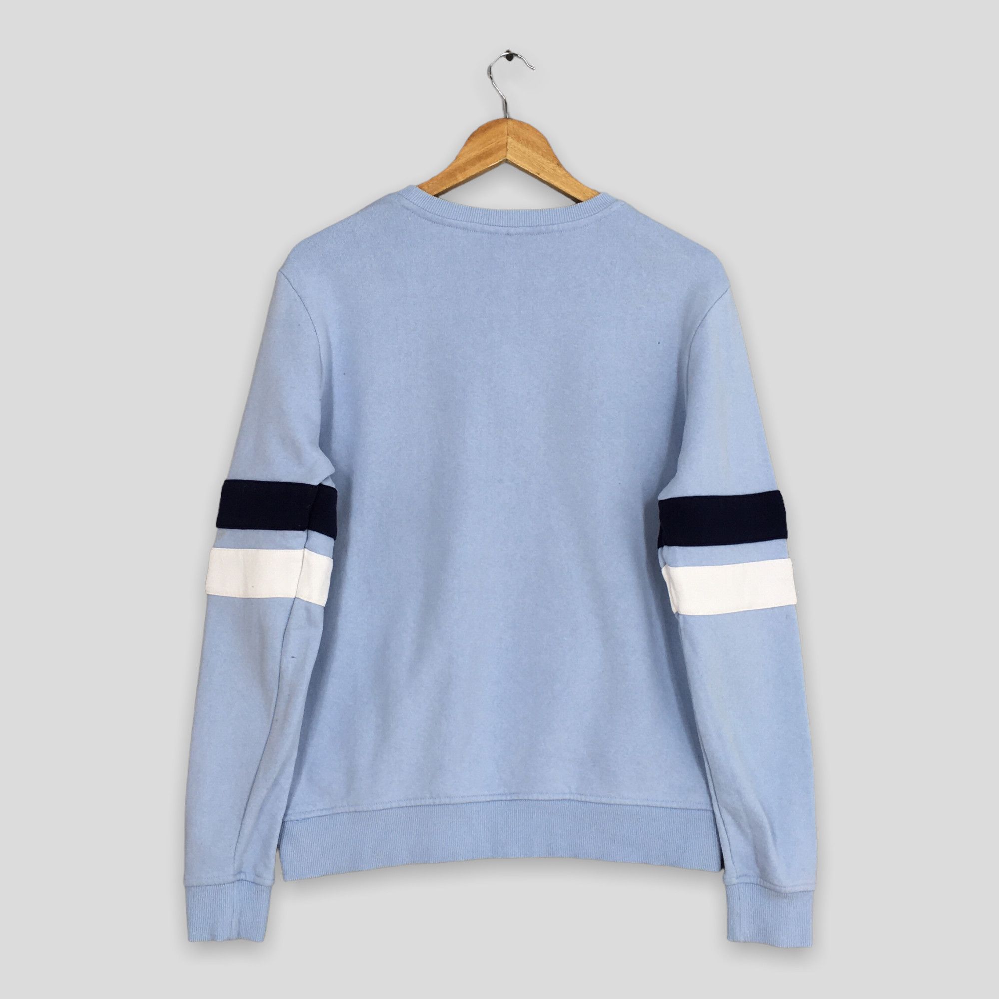 Fila × Vintage Vintage Fila Italia Light Blue Sweatshirt Medium Size US M / EU 48-50 / 2 - 6 Thumbnail