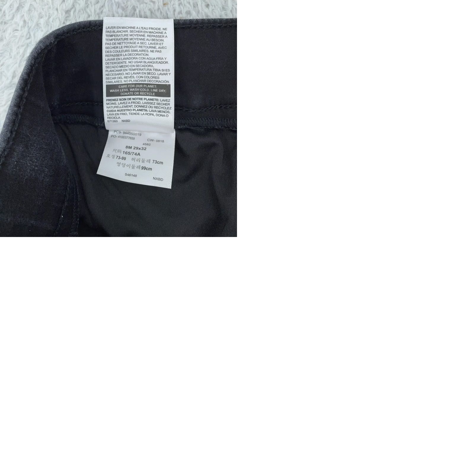 Vintage Signature Levi Strauss Jeans Skinny Womens 8 29x29 Black Shaping Stretch Pockets Slim Denim Mid Rise 29 Inseam 29 Inseam Size 30" / US 8 / IT 44 - 9 Thumbnail