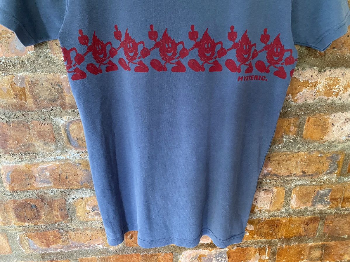 Hysteric Glamour 🔥 90s hysteric Flame tee Size US M / EU 48-50 / 2 - 4 Thumbnail