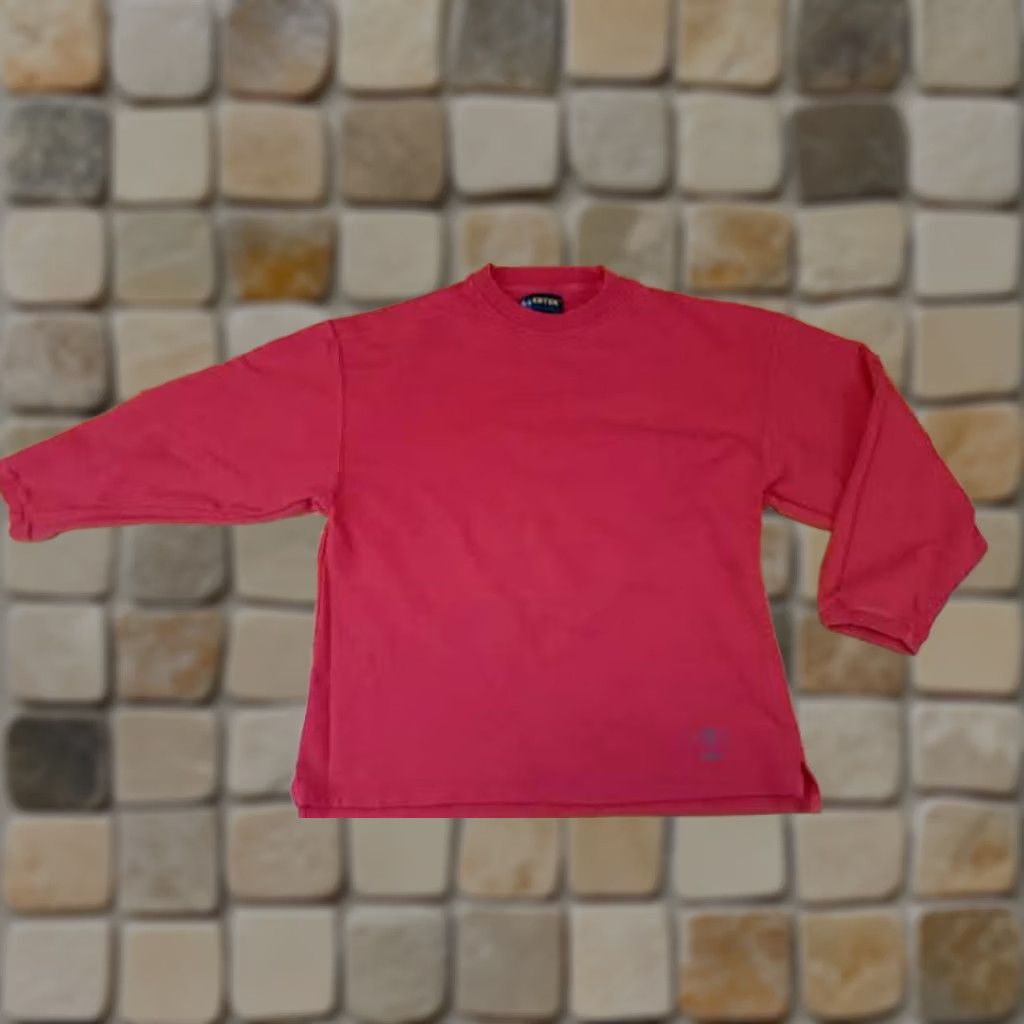 Eddie Bauer VINTAGE Eddie Bauer Shirt Mens L Red Ebtek Outdoor Cotton Work Sweatshirt Size US L / EU 52-54 / 3 - 1 Thumbnail