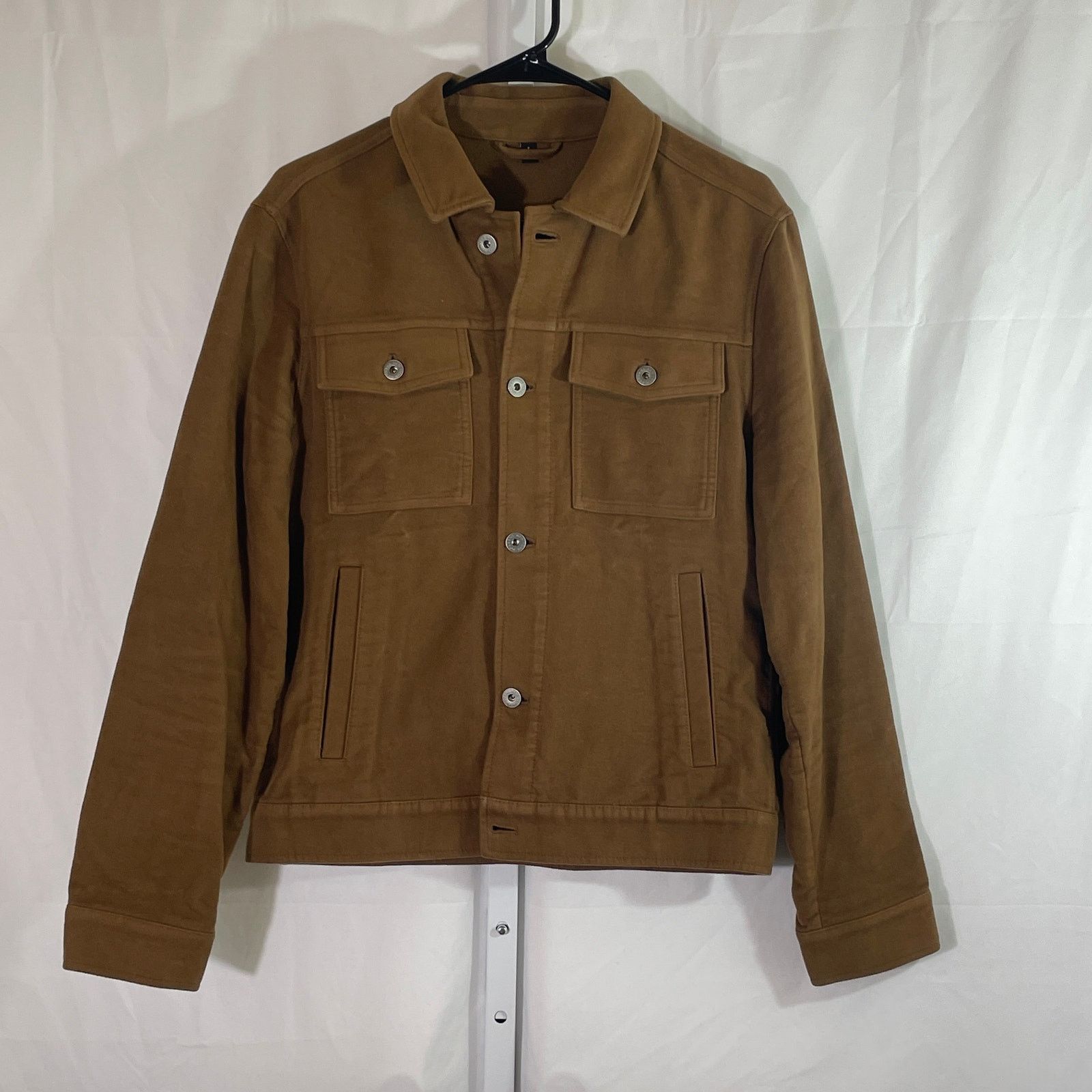 Bonobos Bonobos Moleskin Trucker Jacket - Men Size S - Brown Size US S / EU 44-46 / 1 - 1 Thumbnail