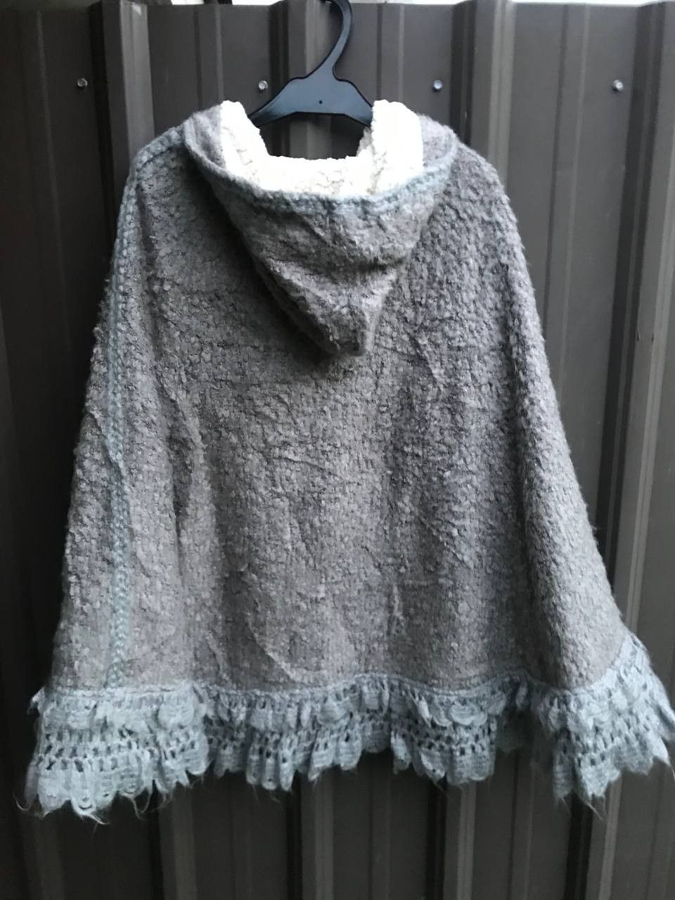 Designer × Japanese Brand ANNA SUI Lace Edge Hoodie Poncho Size US S / EU 44-46 / 1 - 2 Thumbnail