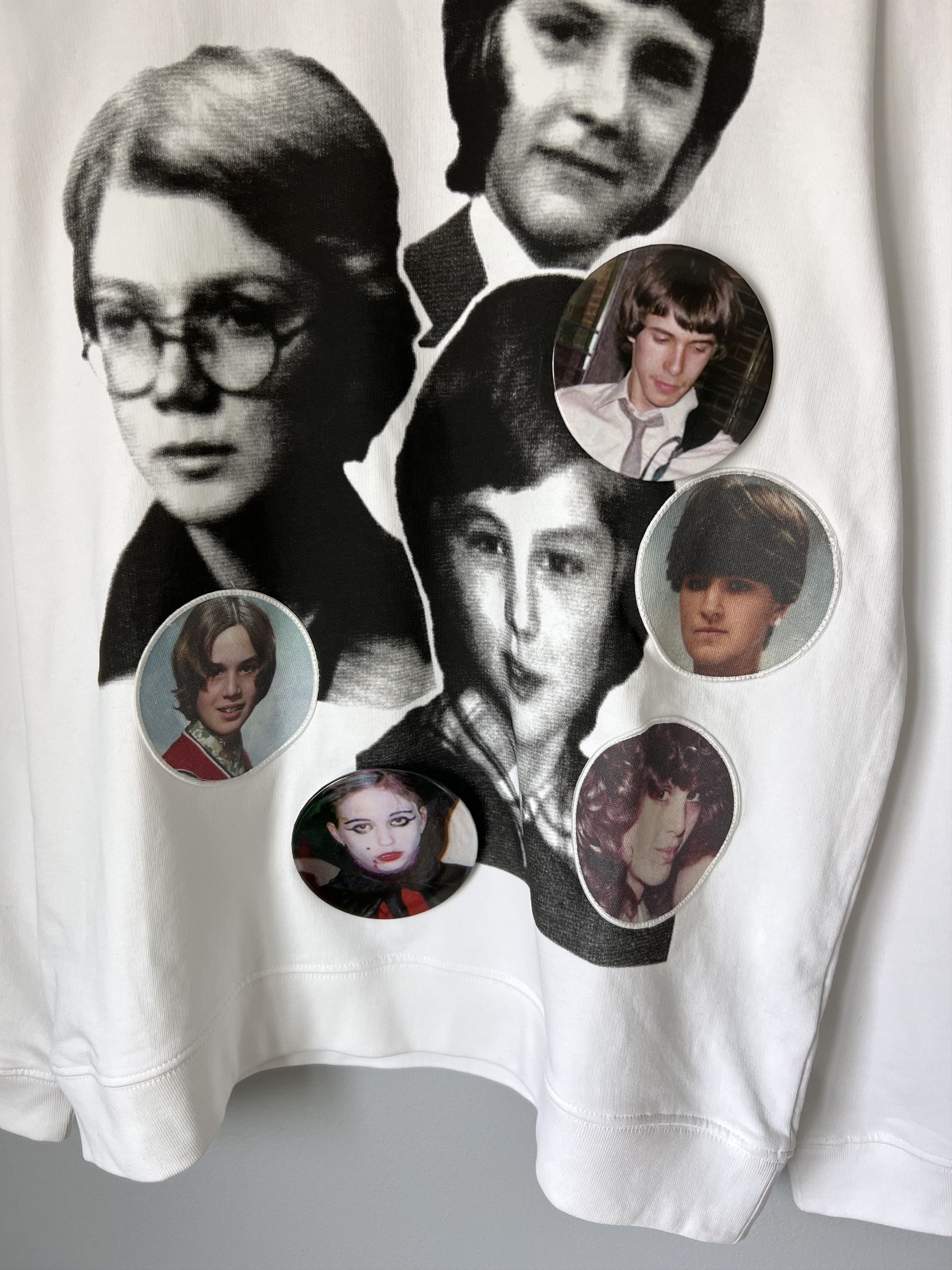 Raf Simons Raf Simons Class Portrait Collage Crewneck Sweatshirt Size US L / EU 52-54 / 3 - 3 Thumbnail