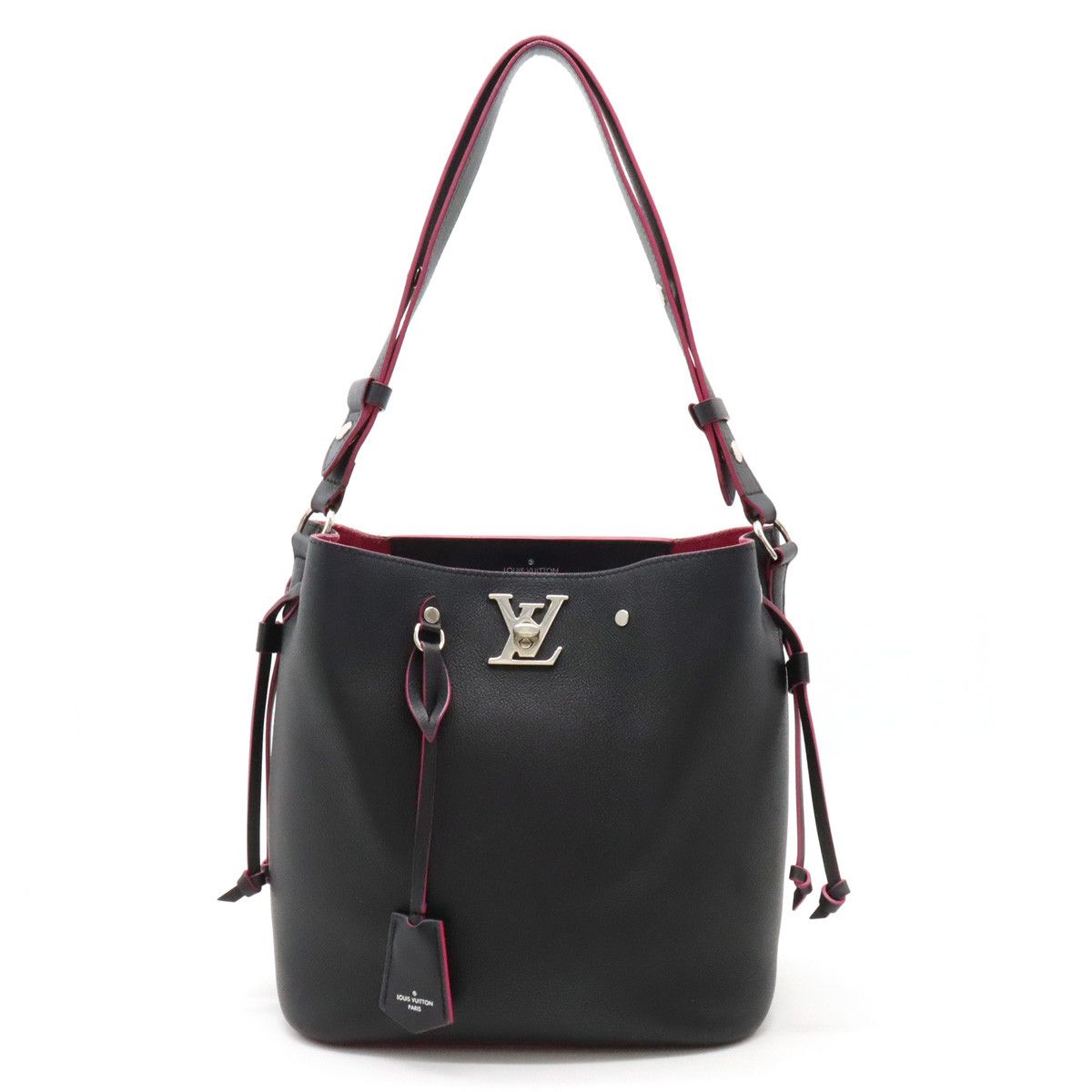 Louis Vuitton Louis Vuitton Louis Vuitton Lockme Leather Bucket Shoulder Bag M54677 Leather Shoulder Bag M54677 in Very Good Condition Size ONE SIZE - 1 Thumbnail