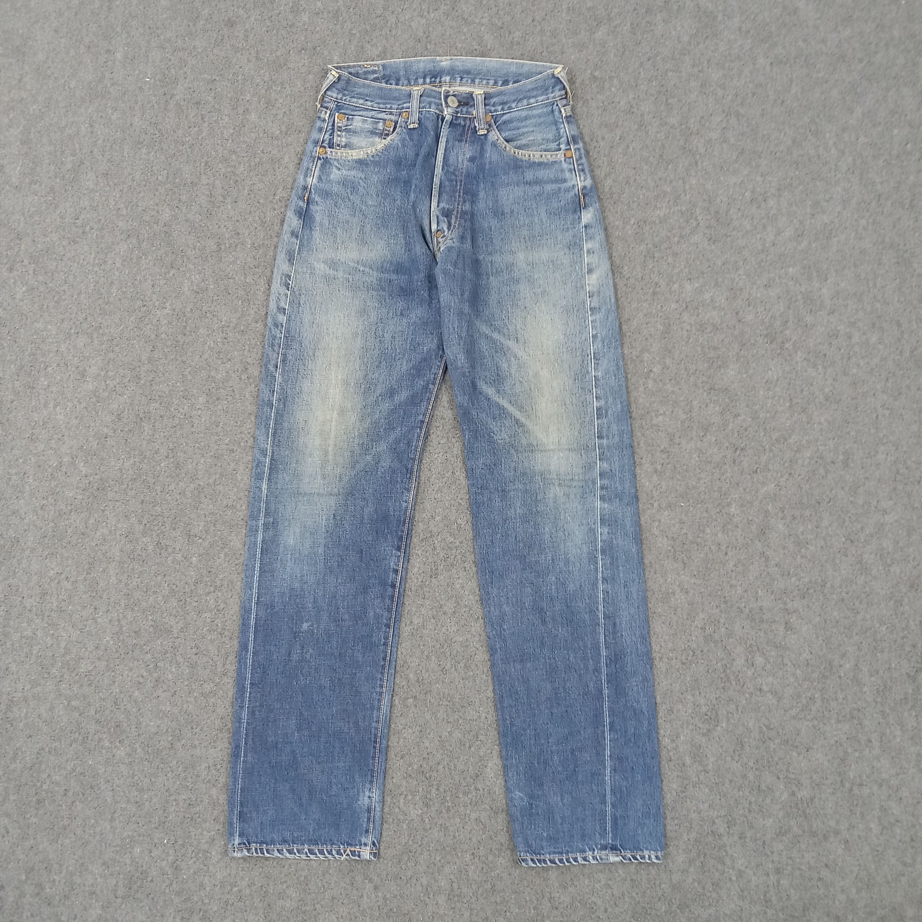 Evisu × Japanese Brand × Vintage Evisu Selvedge Japanese Daicock Custom Art Denim Jeans Size US 26 / EU 42 - 6 Thumbnail