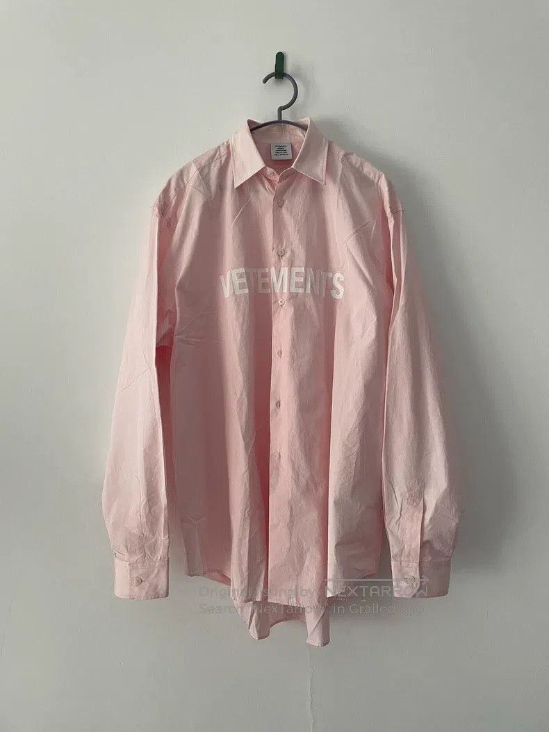 Vetements Vetements Loose Fit Pink Blouse Size US XS / EU 42 / 0 - 1 Thumbnail