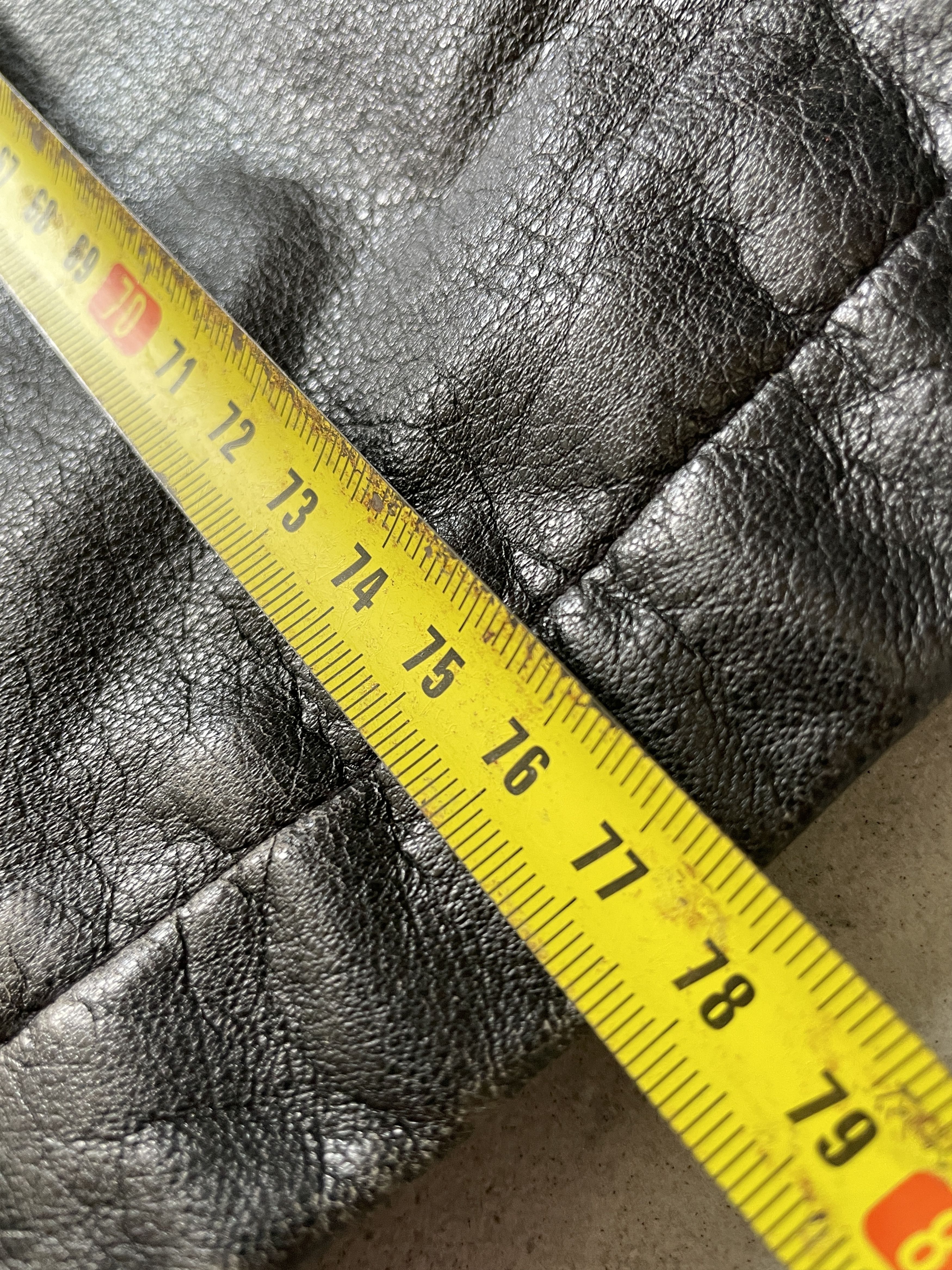 Vintage VINTAGE 90S BLACK LEATHER COAT JACKET Size US XL / EU 56 / 4 - 9 Thumbnail