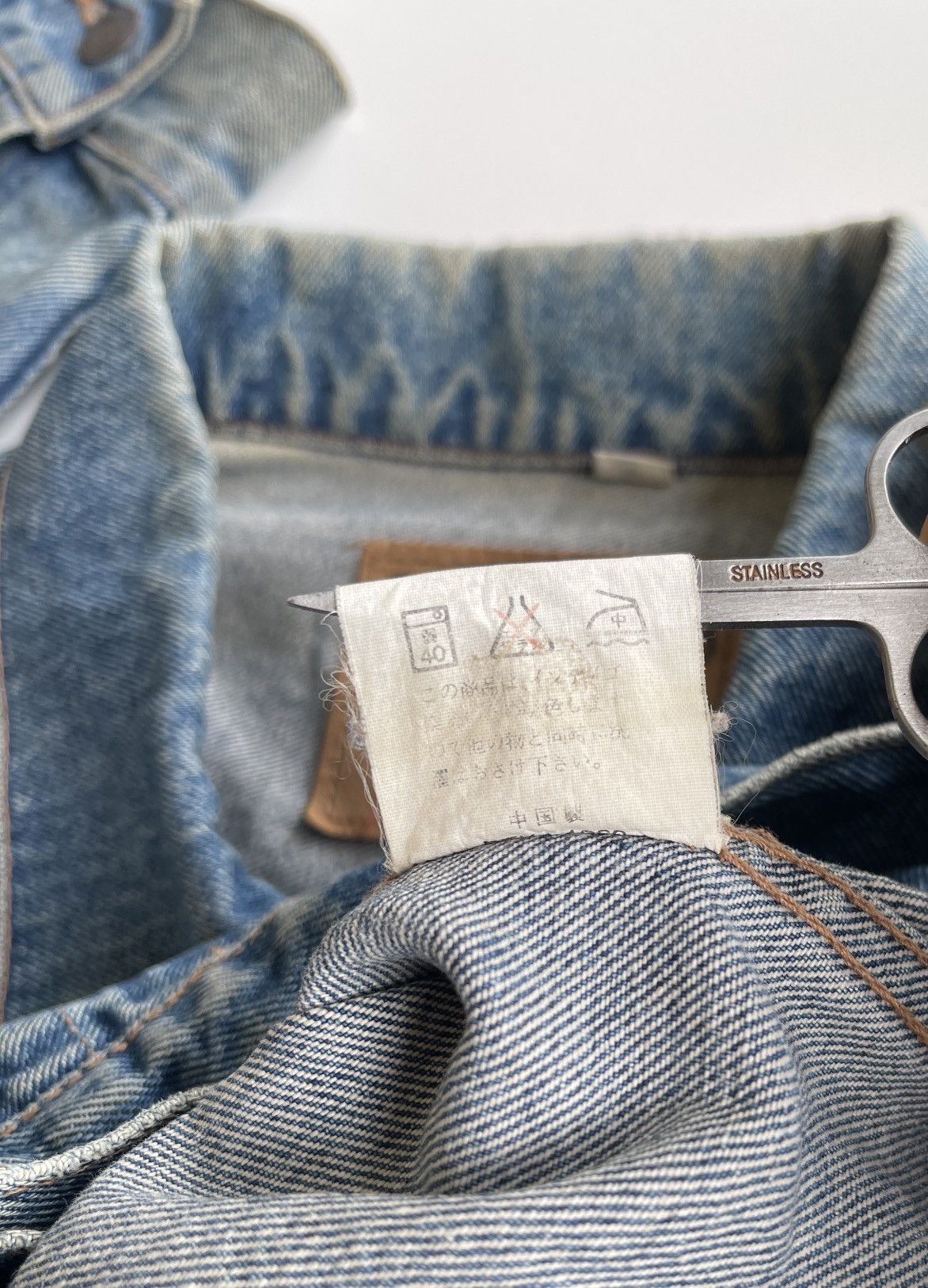 Japanese Brand Vintage Life Tools Trucker Denim Jacket Size US L / EU 52-54 / 3 - 16 Thumbnail