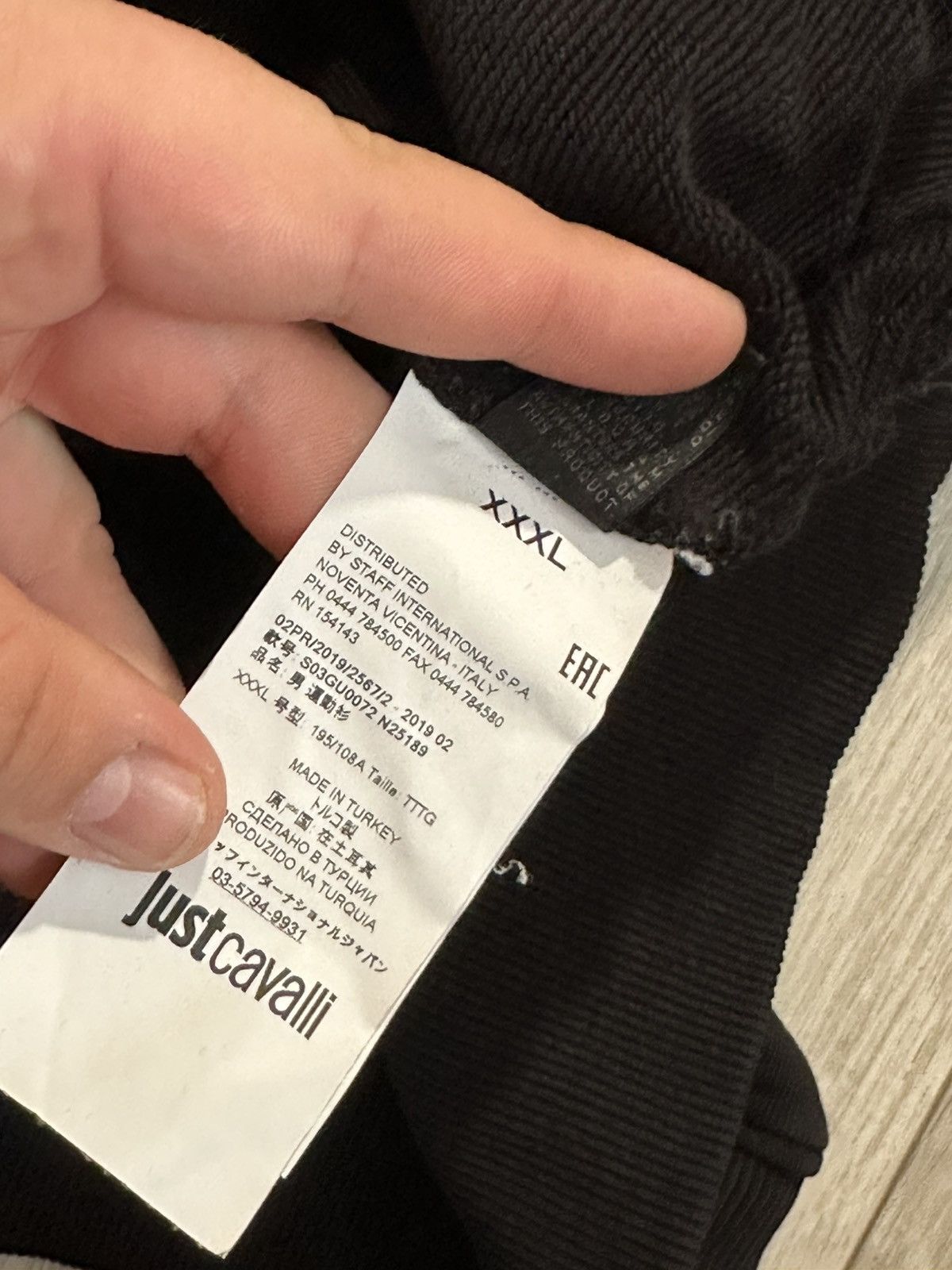 Roberto Cavalli Just Cavalli sweatshirt Size US XXL / EU 58 / 5 - 6 Thumbnail