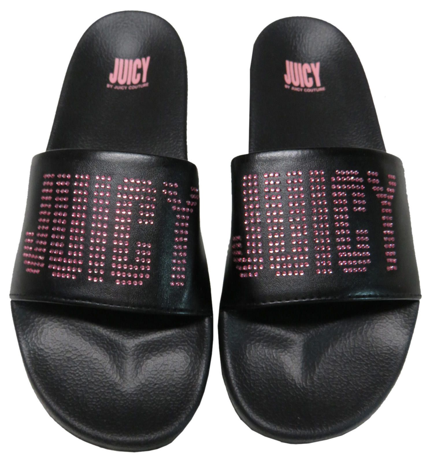 Juicy Couture Jeans Juicy Couture Maddox Flip Flops Slip on with Rhinestones 8 Size US 8 / IT 38 - 1 Thumbnail