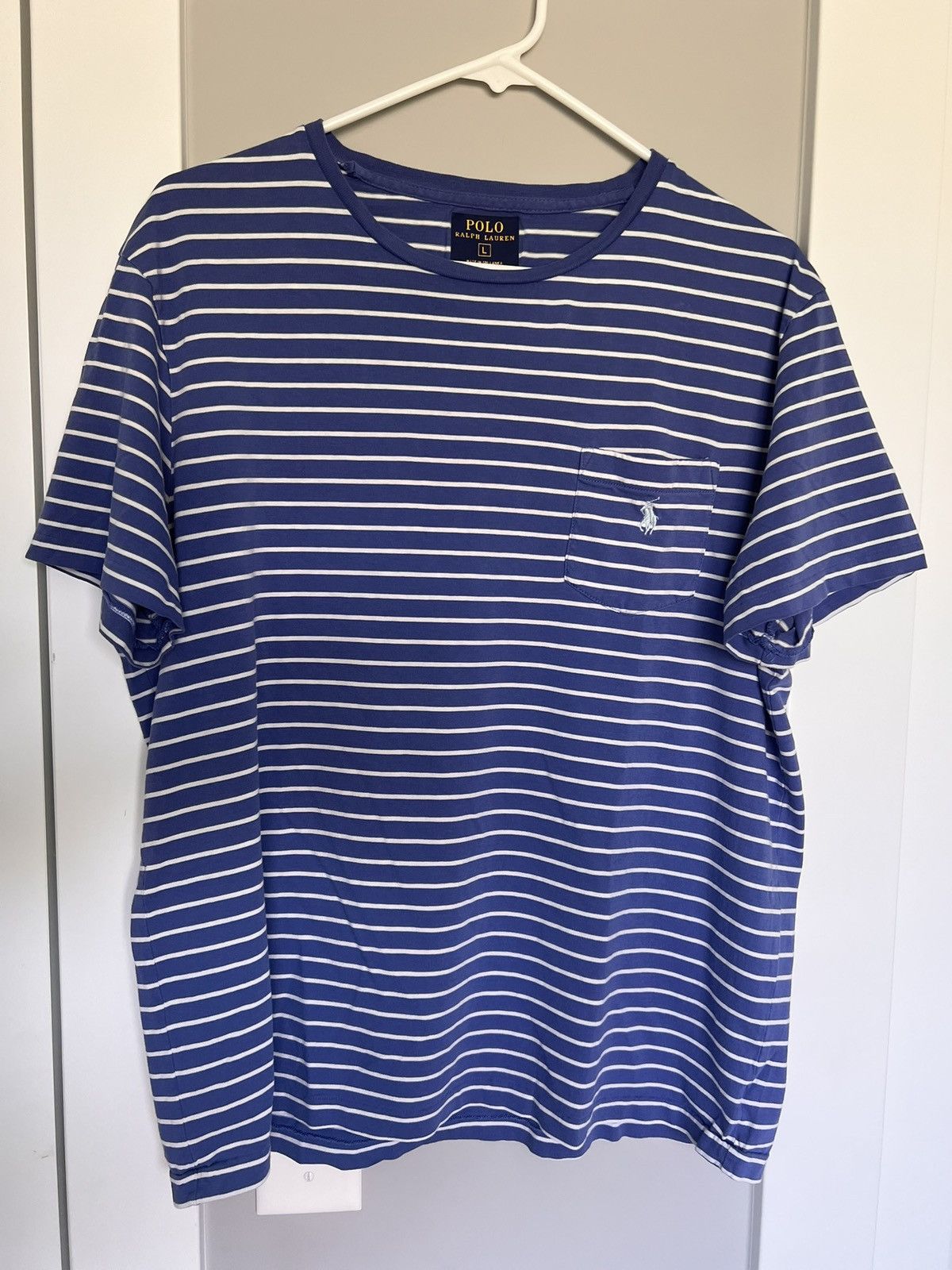 Polo Ralph Lauren Polo Ralph Lauren Blue Striped Shirt Size US L / EU 52-54 / 3 - 5 Thumbnail