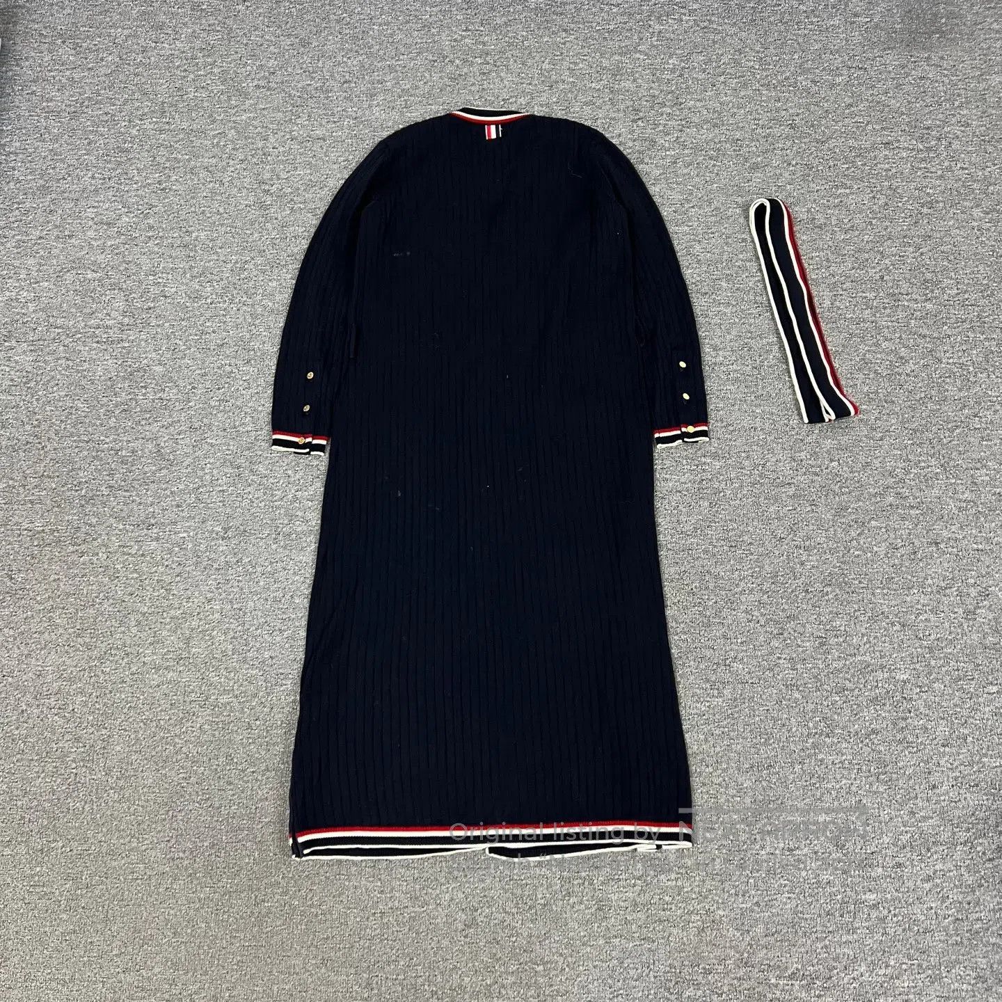 Thom Browne Thom Browne size 40 Colorful striped long cardigan jacket| Size L / US 10 / IT 46 - 3 Thumbnail