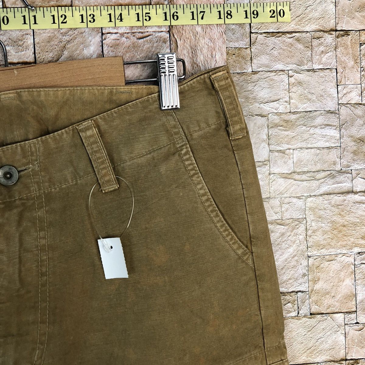 Japanese Brand Dude Drunch Brown Cargo Multipocket Pants #A614 Size US 30 / EU 46 - 9 Thumbnail