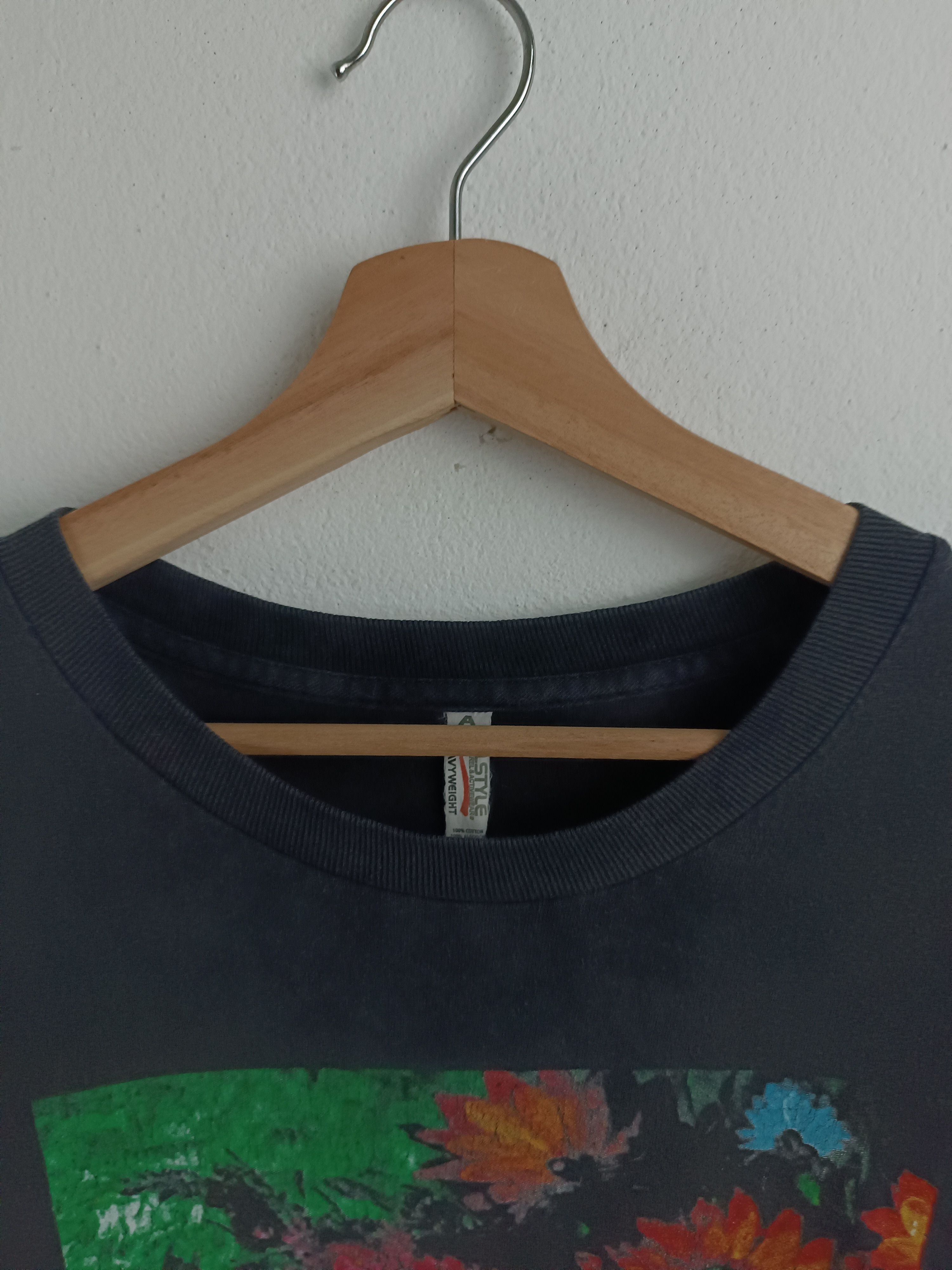 Vintage VINTAGE FRIDA KAHLO FLOWER POTRAIT FADED TEE art picasso Size US XL / EU 56 / 4 - 8 Thumbnail