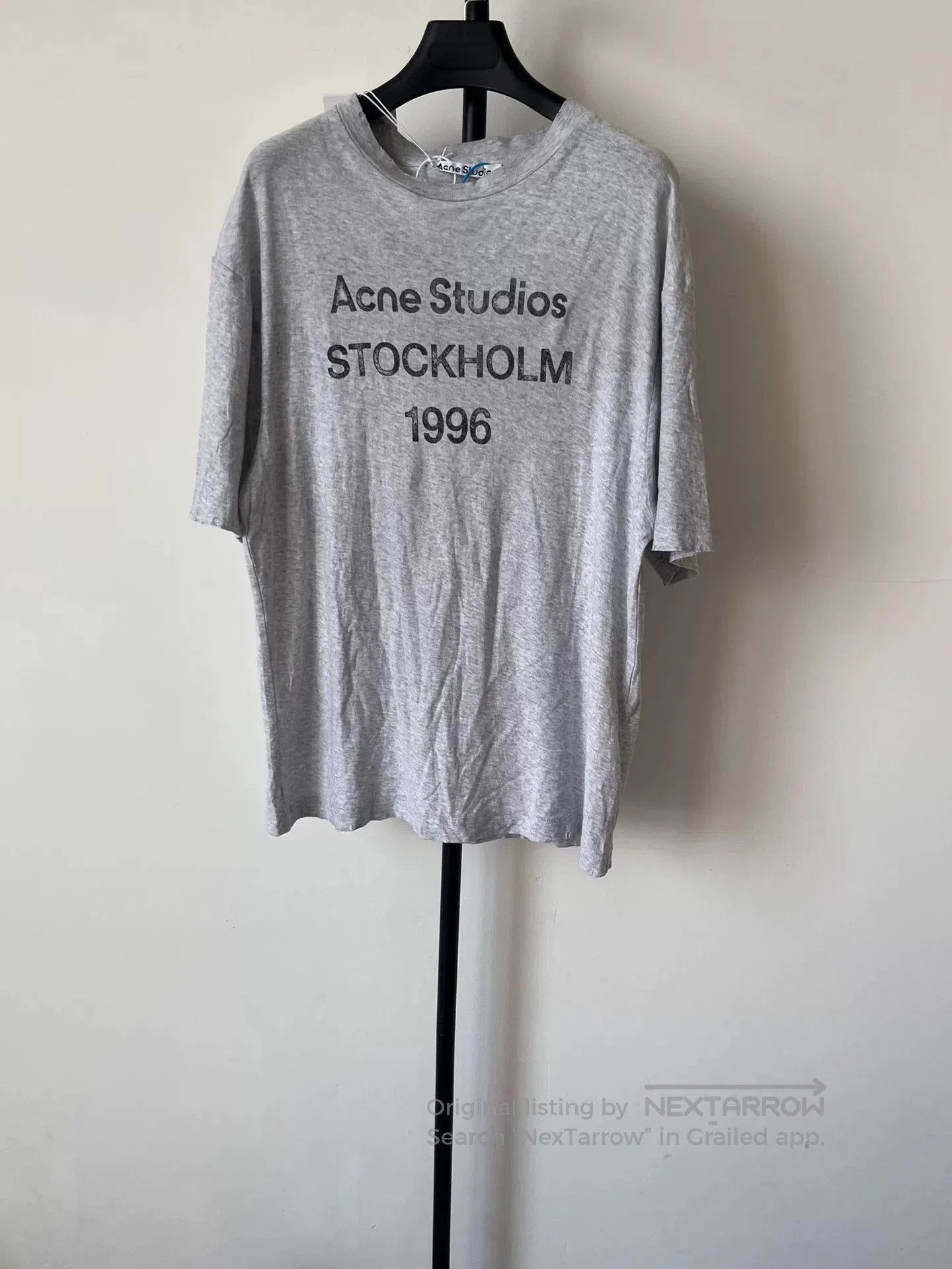 Acne Studios acne studios gray short sleeve t. Size XS / US 0-2 / IT 36-38 - 1 Thumbnail