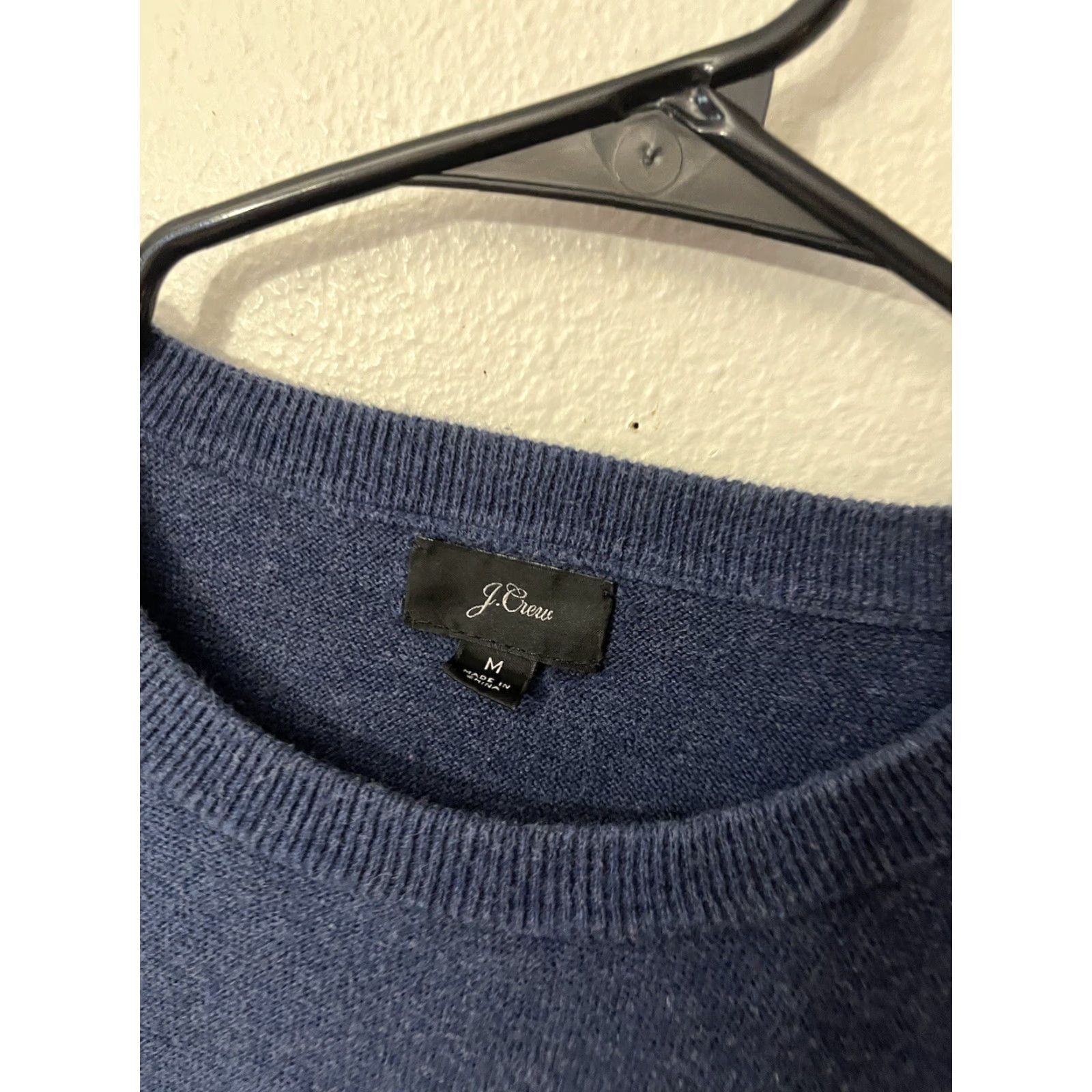 J.Crew J.CREW Sweater Men M Navy Blue Crew Neck Cotton Knit Pullover Mens Size US M / EU 48-50 / 2 - 3 Thumbnail