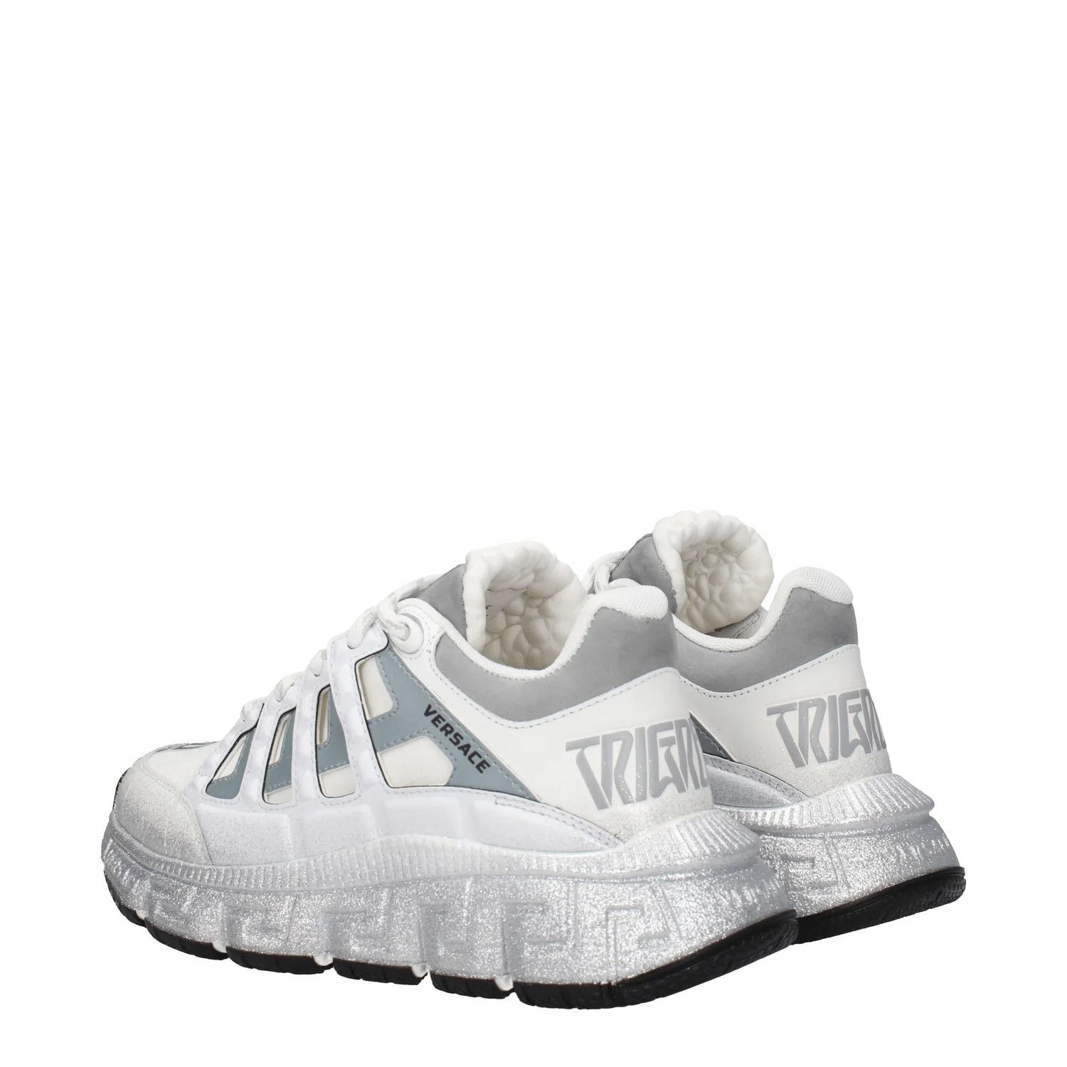 Versace ob1o1e0125 Fabric Low-Top Sneakers in Multicolor Size US 9 / IT 39 - 4 Thumbnail