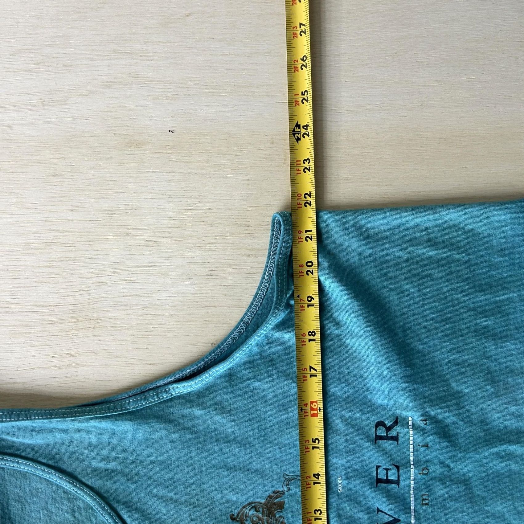 Fruit Of The Loom VINTAGE Fruit Of The Loom Mens XL Green Vancouver British Columbia Tank Top Size US XL / EU 56 / 4 - 4 Thumbnail