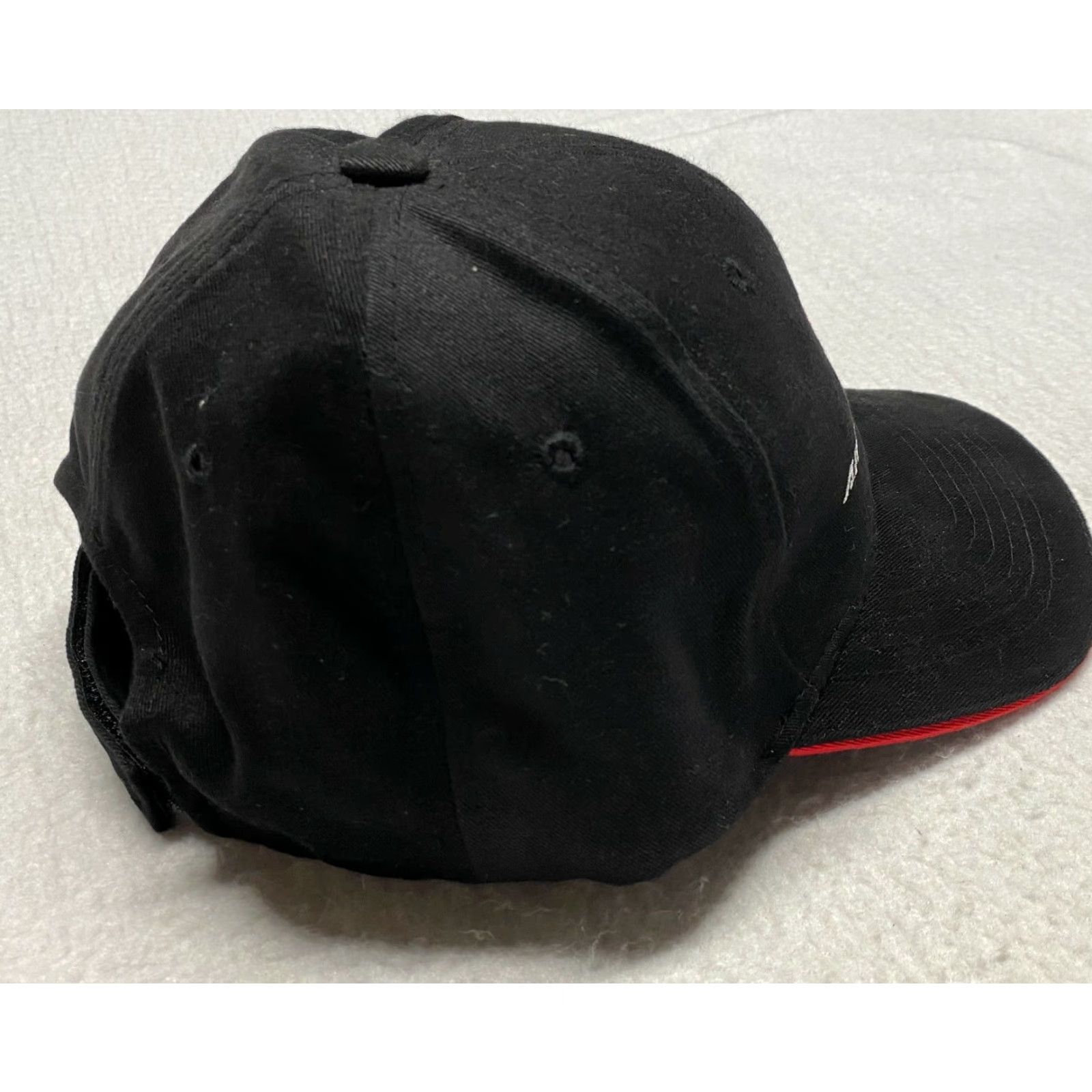 Vintage VINTAGE Magic American Racing Baseball Cap Mens One Size Black Cotton Twill Adjustable Outdoor Sports Size ONE SIZE - 5 Thumbnail