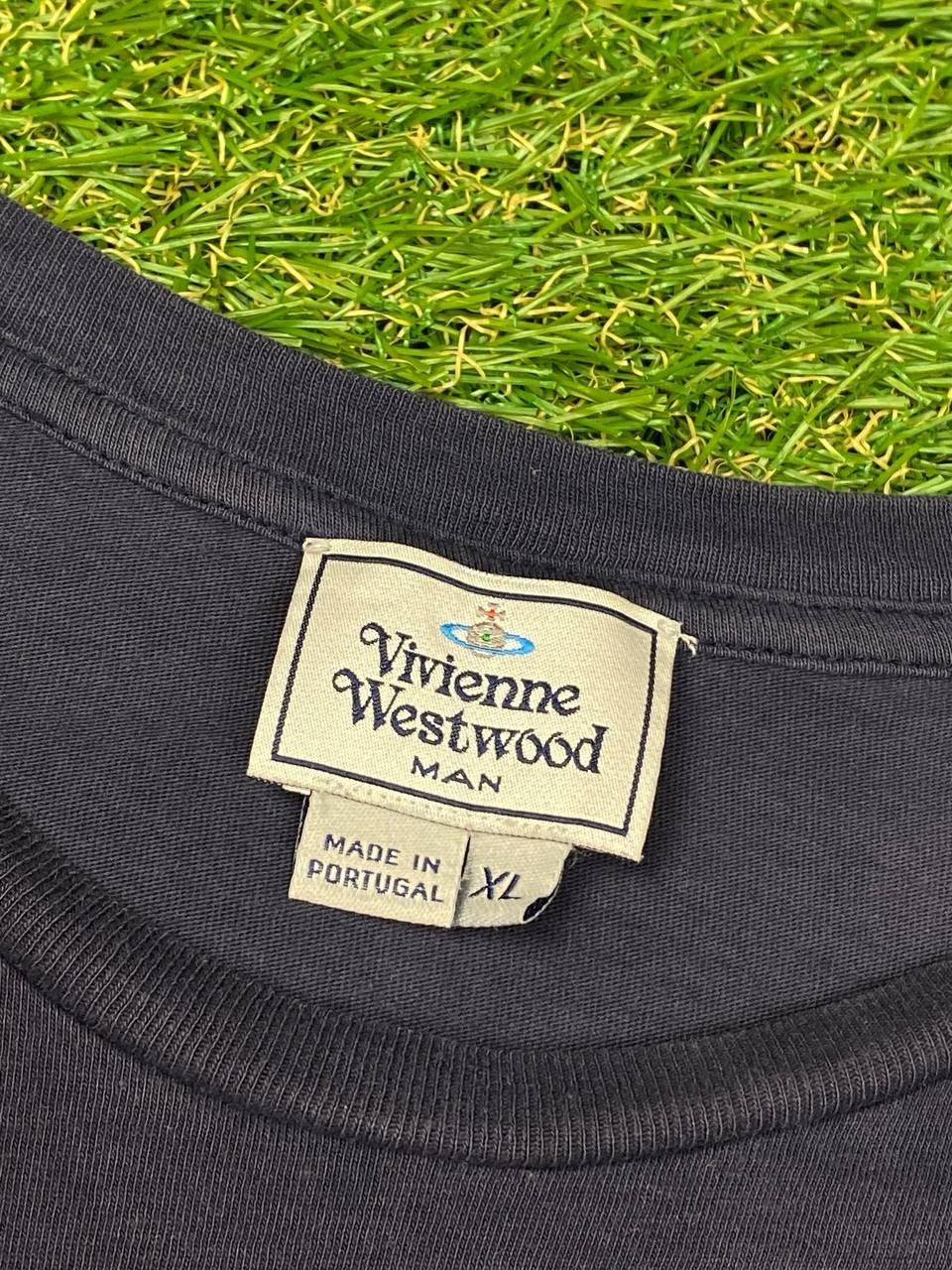Vivienne Westwood Vivienne Westwood Small Logo Orb Classic Mens tee Size US XL / EU 56 / 4 - 6 Thumbnail