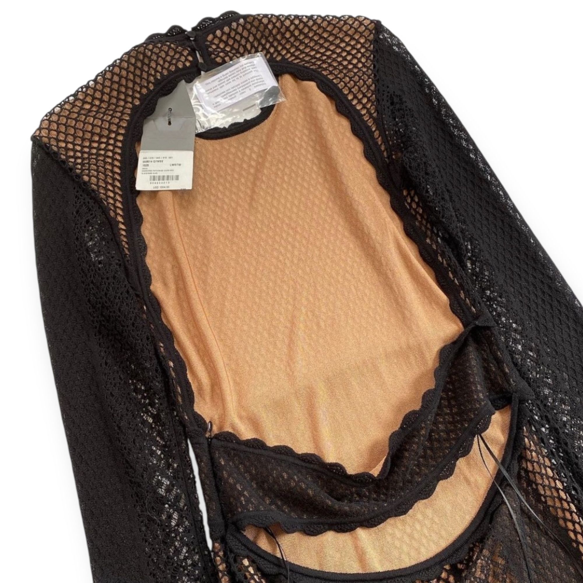 Alexander McQueen Alexander McQueen Mesh fluted sleeve Dress Size L / US 10 / IT 46 - 2 Thumbnail