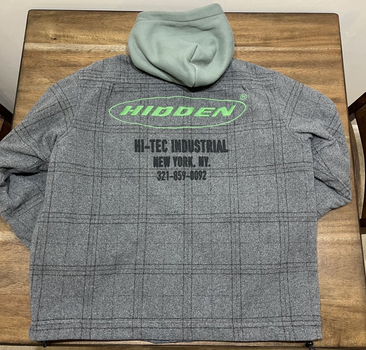 HIDDEN Hidden NY Hooded Wool Jacket SZ XXL Size US XXL / EU 58 / 5 - 3 Thumbnail
