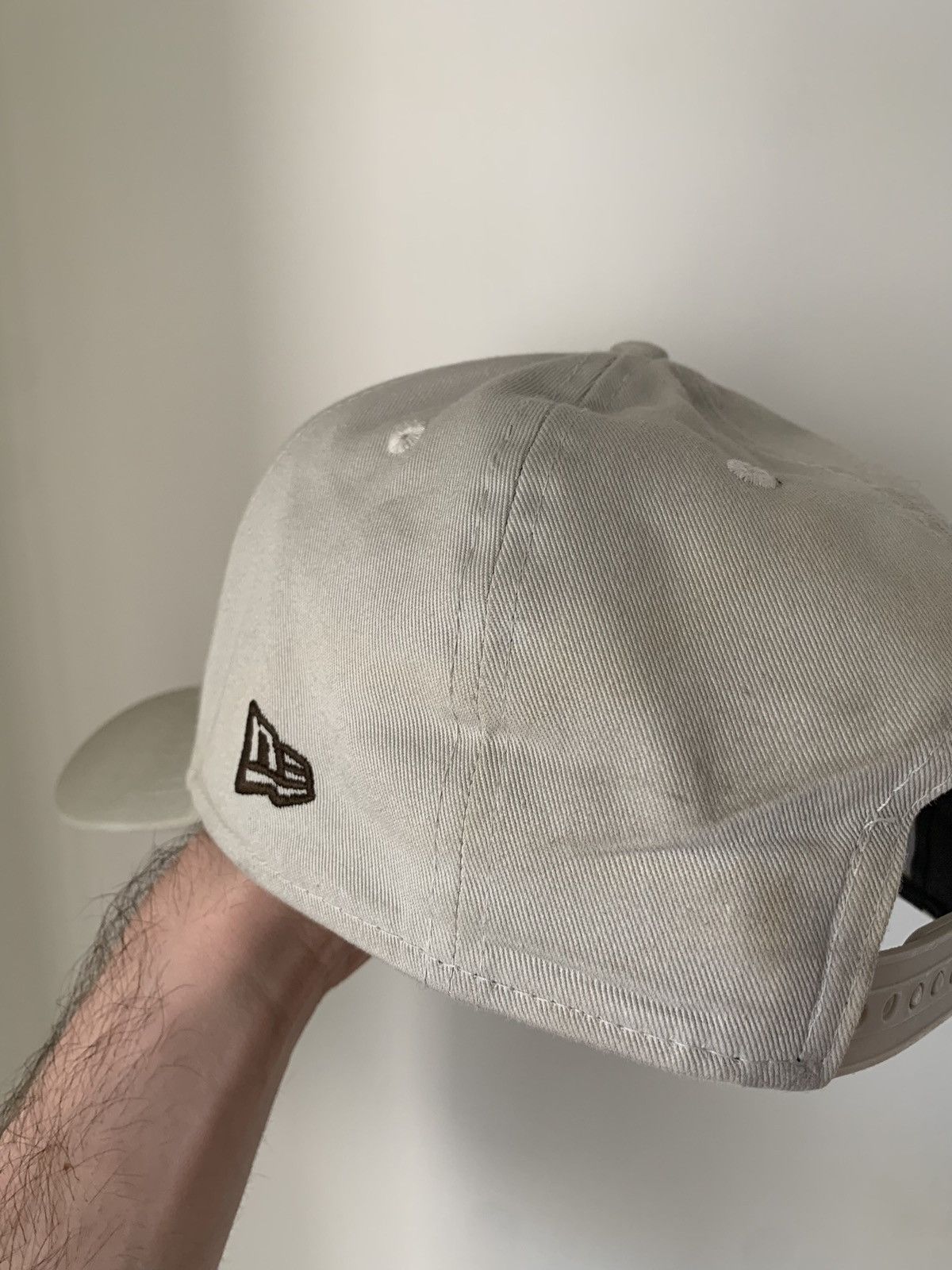 New Era Houston Astros 'Oat Mocha' 9FORTY A-Frame Snapback Stone Size ONE SIZE - 5 Thumbnail