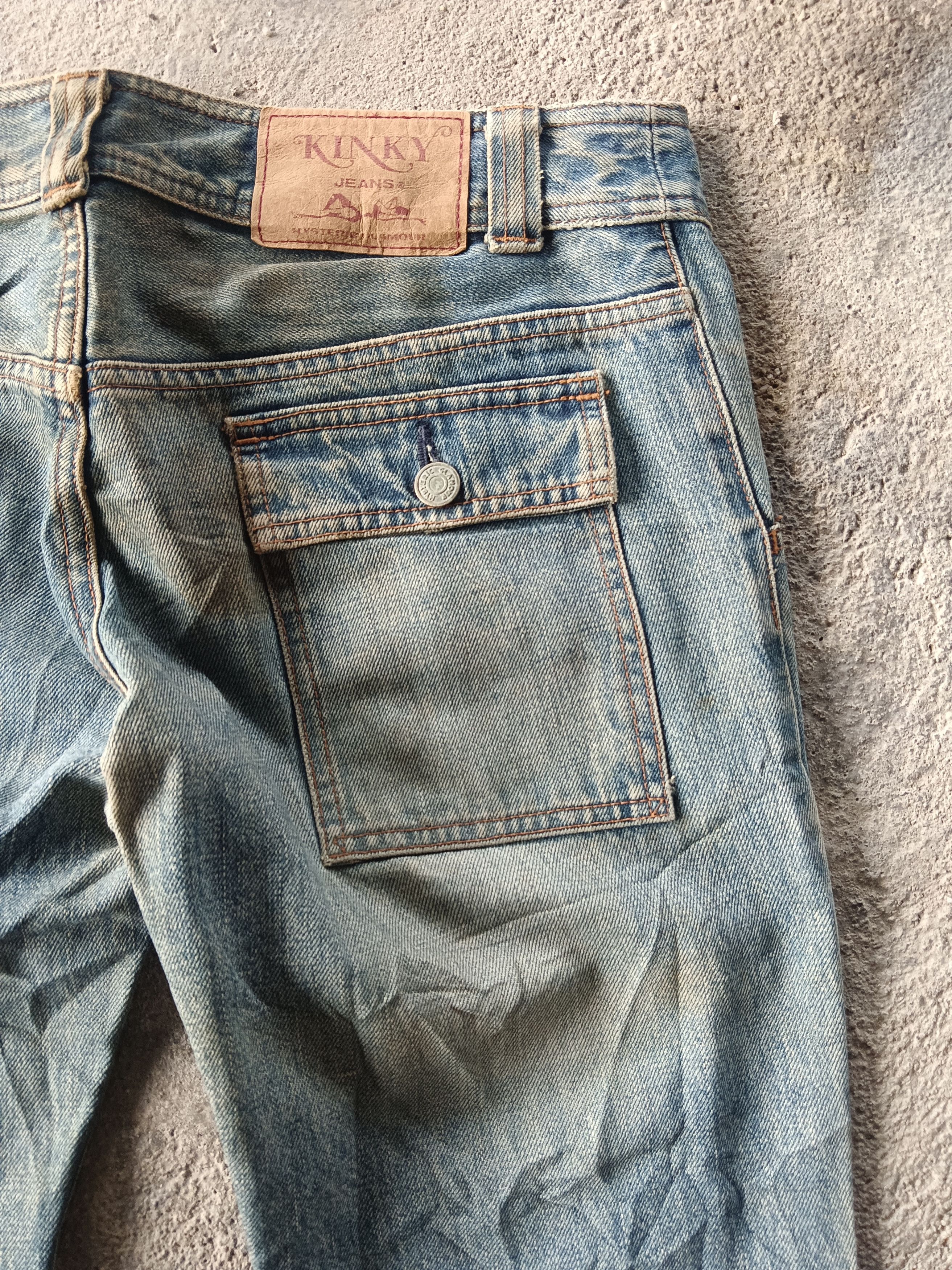 Hysteric Glamour Hysteric Glamour Bush Pants Faded Blue Denim Pants Size US 32 / EU 48 - 7 Thumbnail