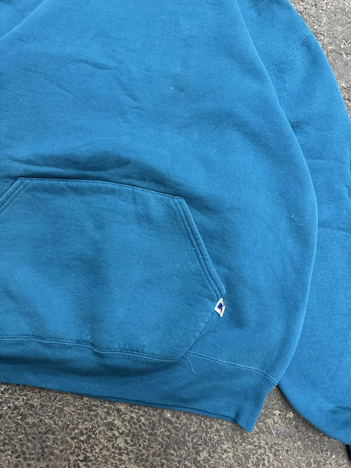 Other Y2K russell teal blank hoodie Size US L / EU 52-54 / 3 - 4 Thumbnail