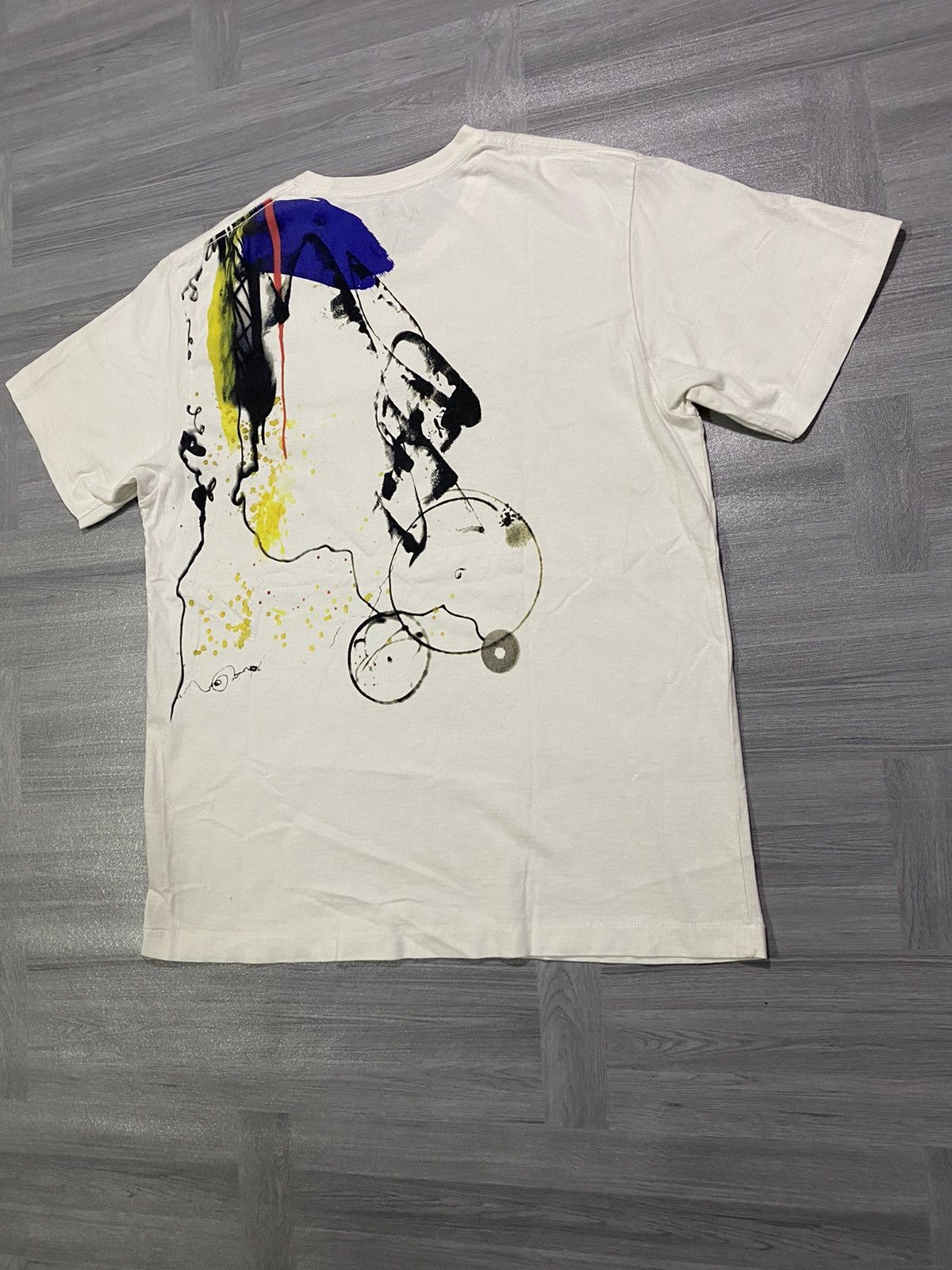 Uniqlo Rare Vintage Abstract Expressionist Futura Uniqlo Tee Size US L / EU 52-54 / 3 - 2 Thumbnail