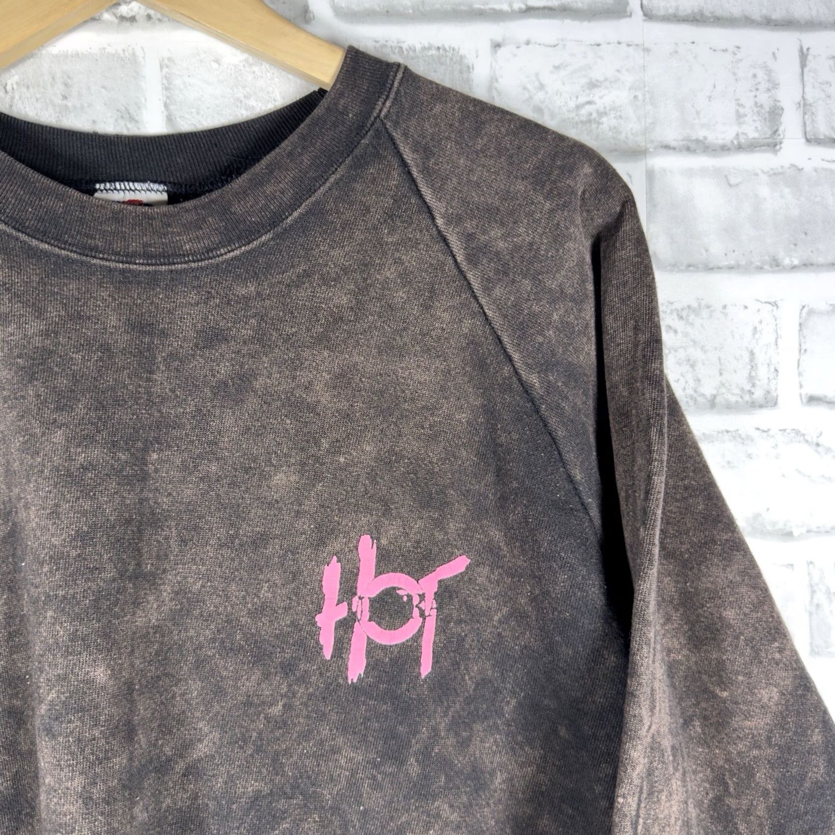 Anvil VINTAGE Anvil HOT Cotton Blend Pullover Womens XL Black USA Pullover Sweater Womens XL USA Black Anvil Hoodie? Size XL / US 12-14 / IT 48-50 - 2 Thumbnail