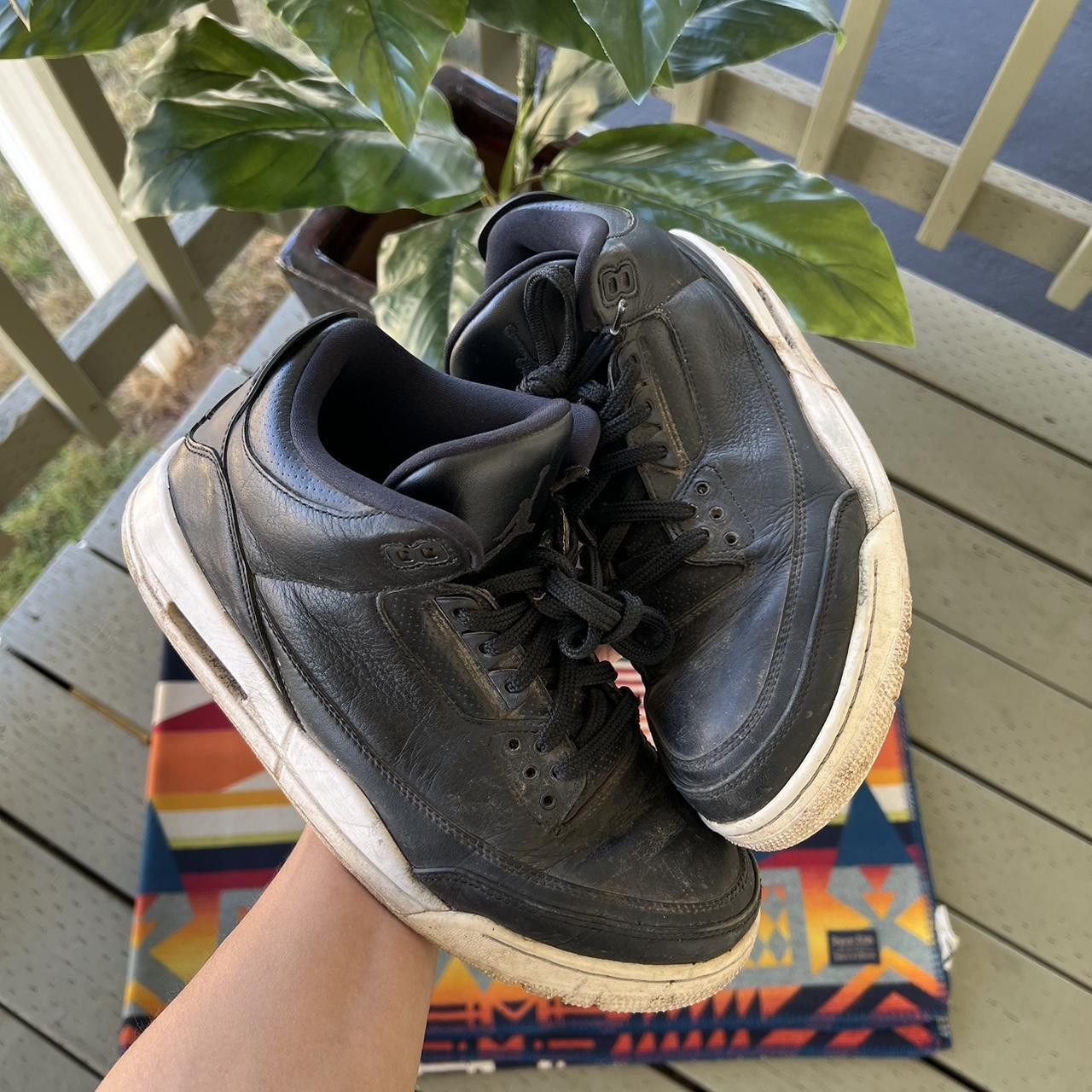 Nike Air Jordan 3 III Retro Cyber Monday 2016 Black Sneakers