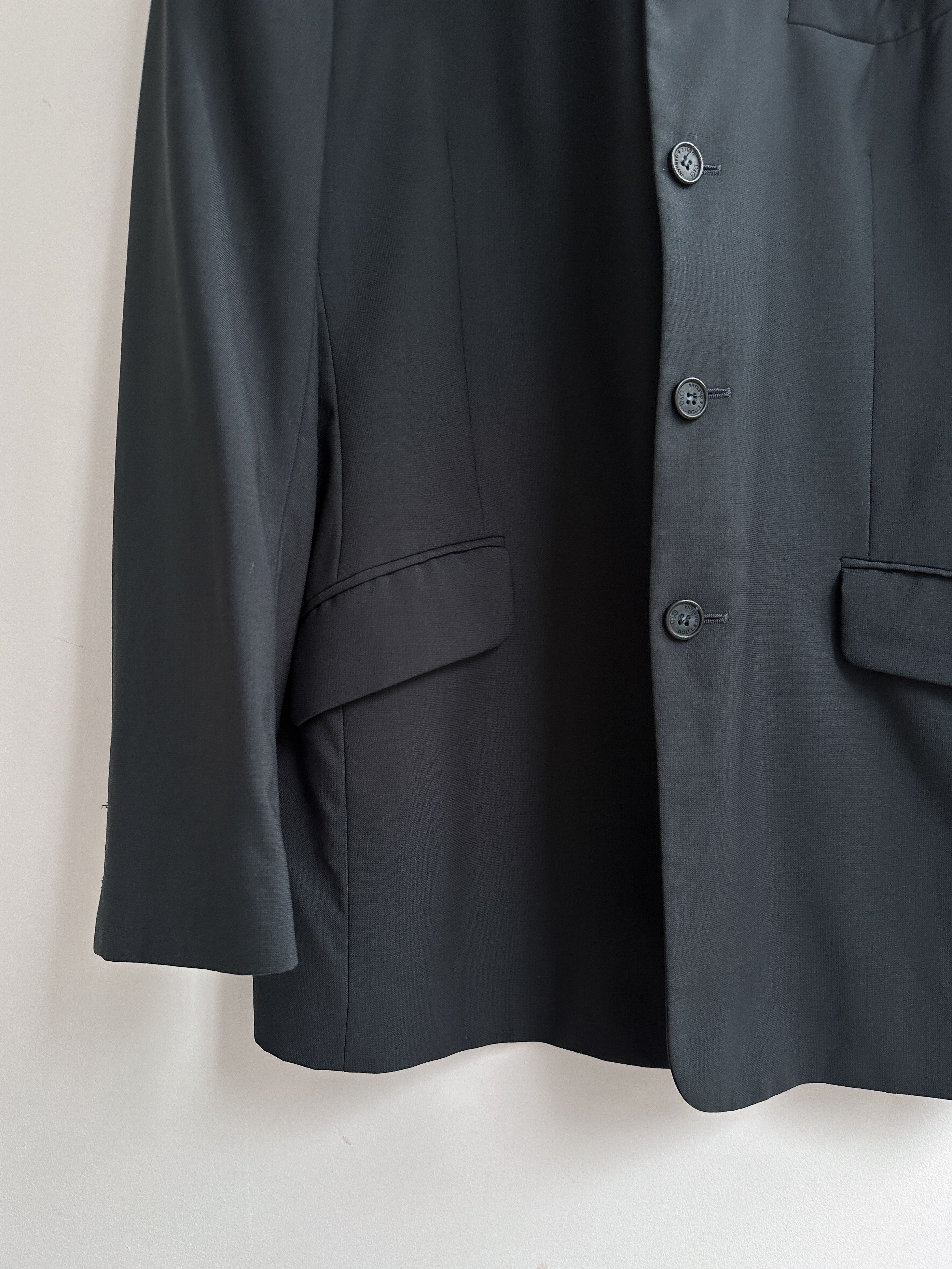 Dolce & Gabbana Dolce Gabbana D&G Navy Blazer Jacket Size 40R - 5 Thumbnail
