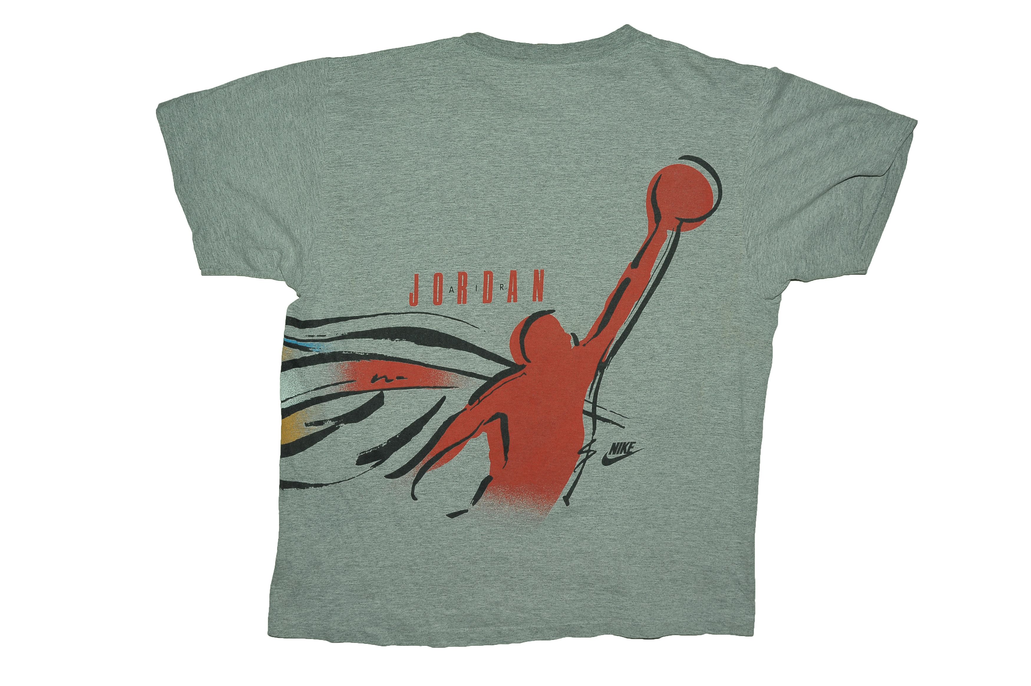 Nike Vintage 90s Michael Jordan Nike T-shirt Size US M / EU 48-50 / 2 - 2 Thumbnail