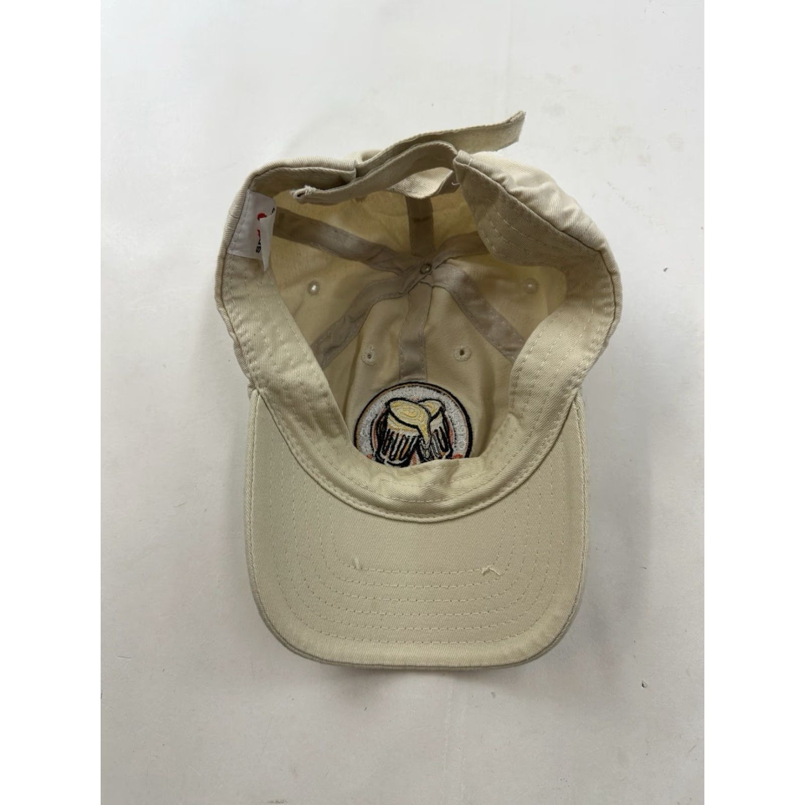 Vintage Oregon Brewers Festival Hat Adult Beige Adjustable Strapback Baseball Cap Dad Style Mens Adjustable Beige Strapback Cap Size ONE SIZE - 5 Thumbnail