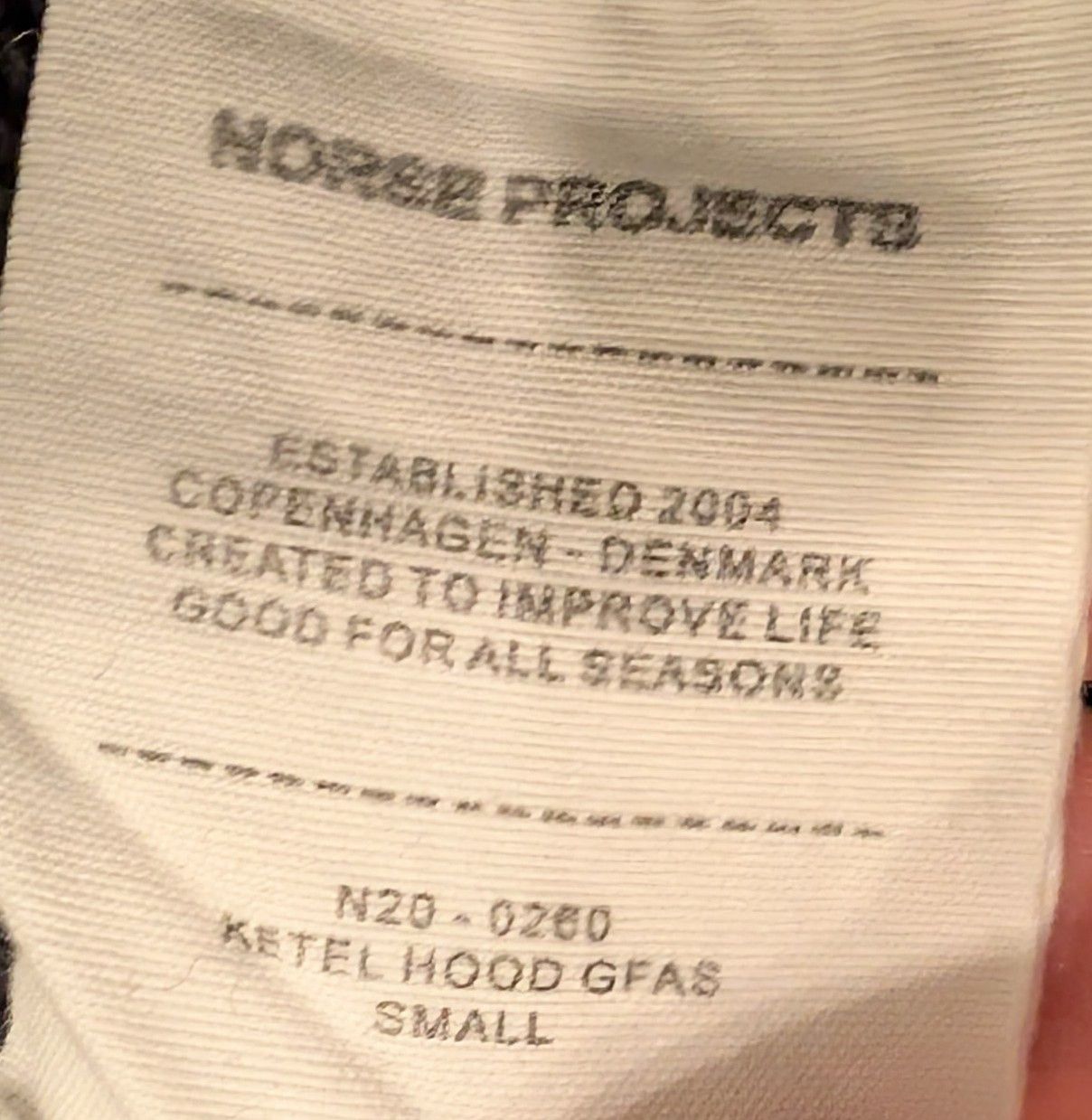 Norse Projects Norse Projects Ketel Hoodie Good For All Seasons Size US S / EU 44-46 / 1 - 4 Thumbnail