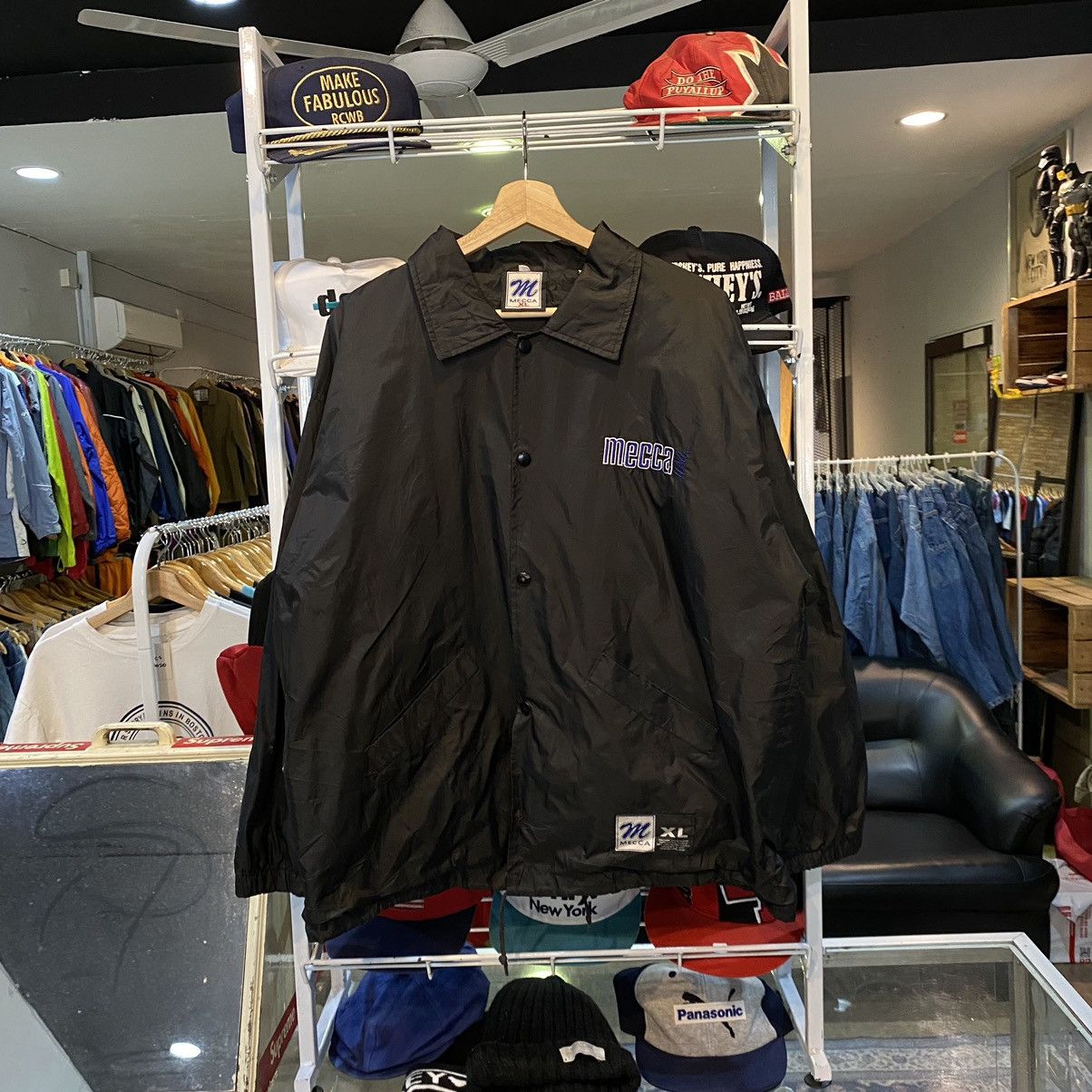 Mecca Vintage Mecca Usa by Tony Shellman Coach Jacket Size US XL / EU 56 / 4 - 2 Thumbnail