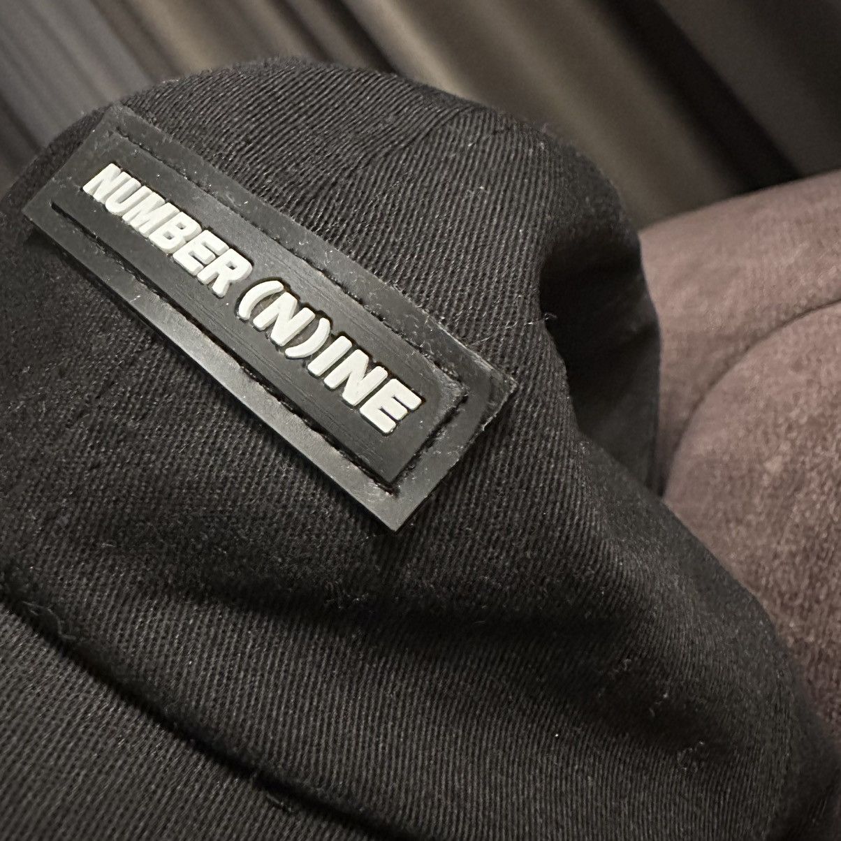 Number (N)ine Number (N)ine Basic Rubber Logo Hat Size ONE SIZE - 3 Thumbnail