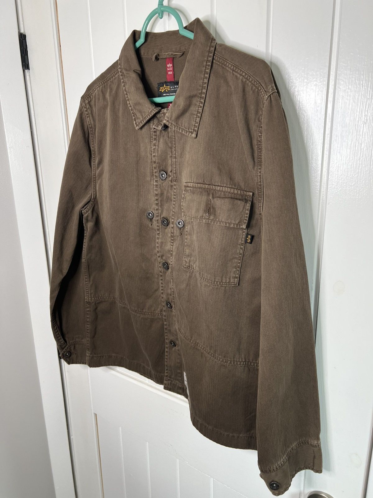 Alpha Industries ALPHA INDUSTRIES P44 Mod Shirt Jacket Size Medium Size US M / EU 48-50 / 2 - 3 Thumbnail